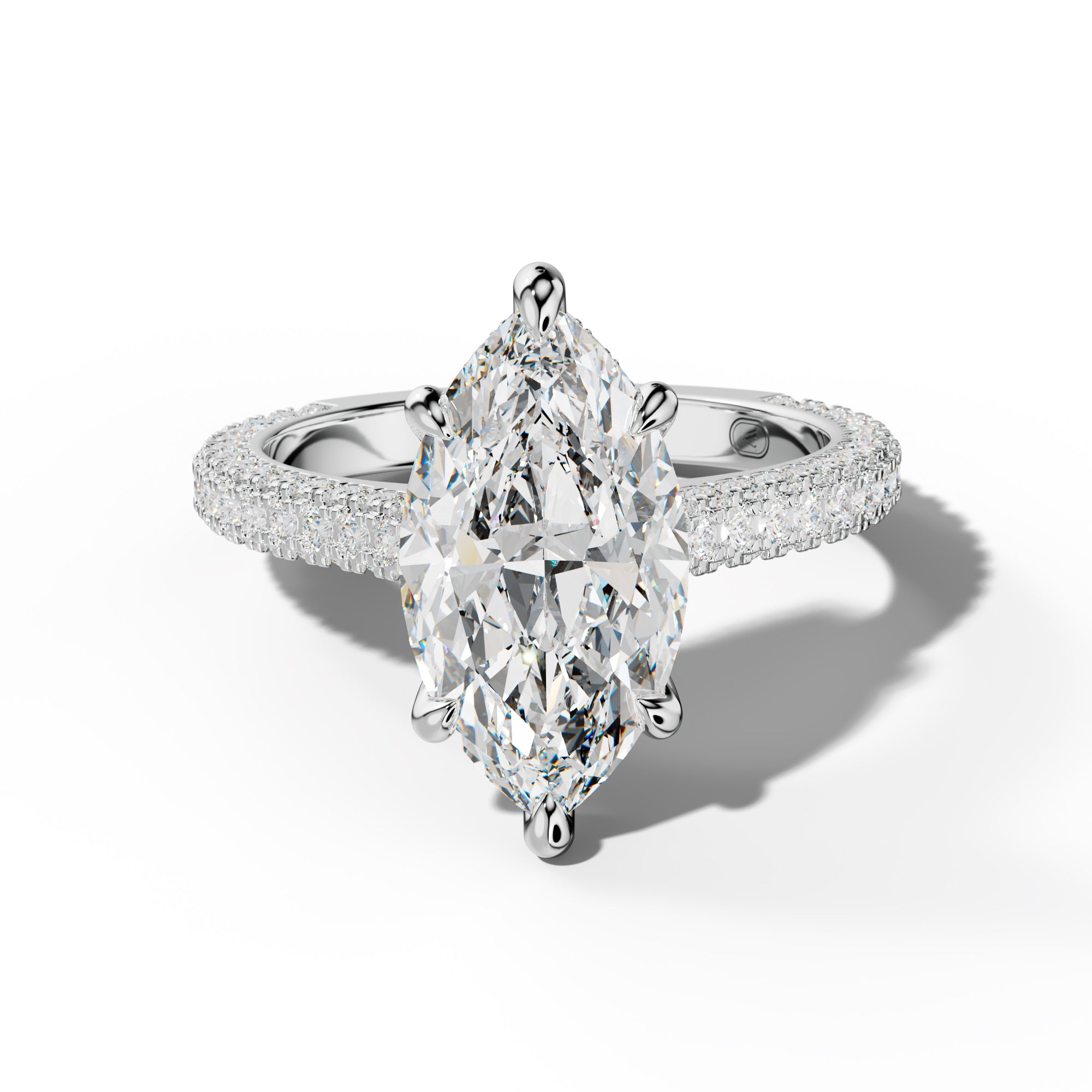 Michelle Marquise Diamond Engagement Ring