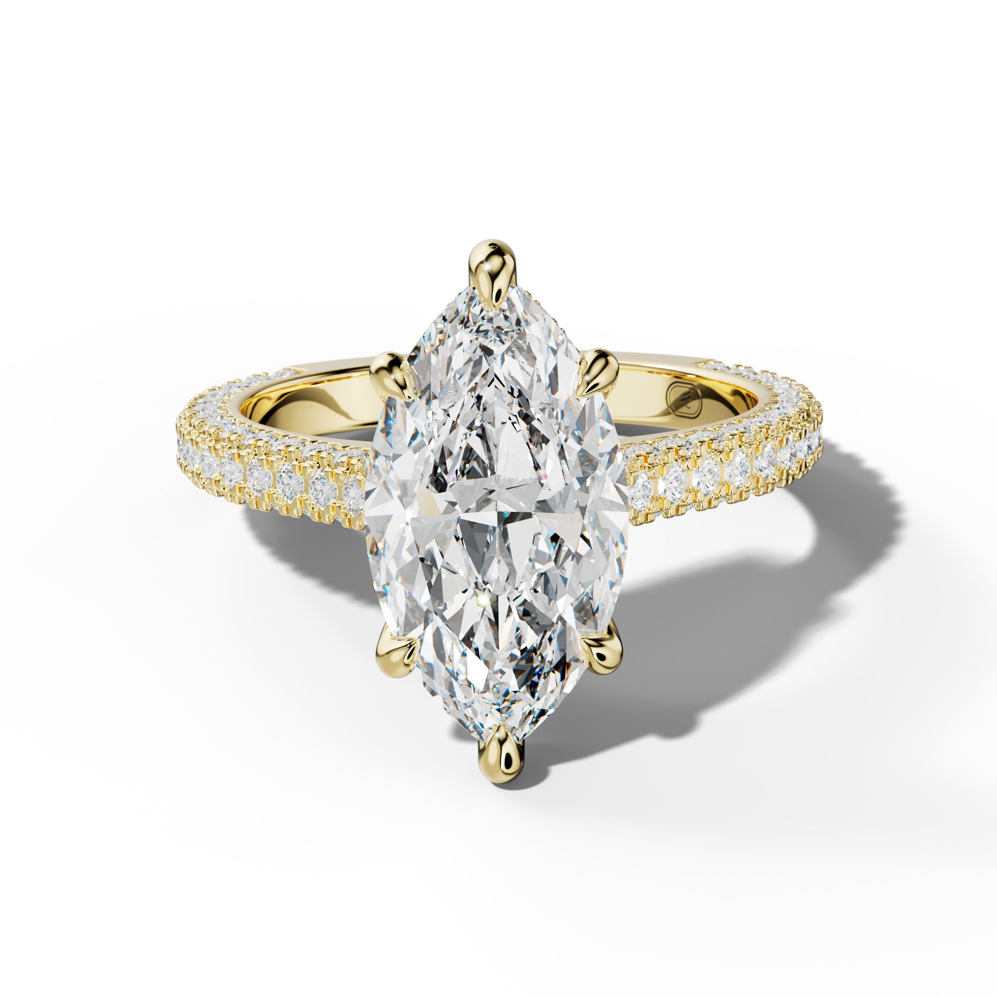 Michelle Marquise Diamond Engagement Ring