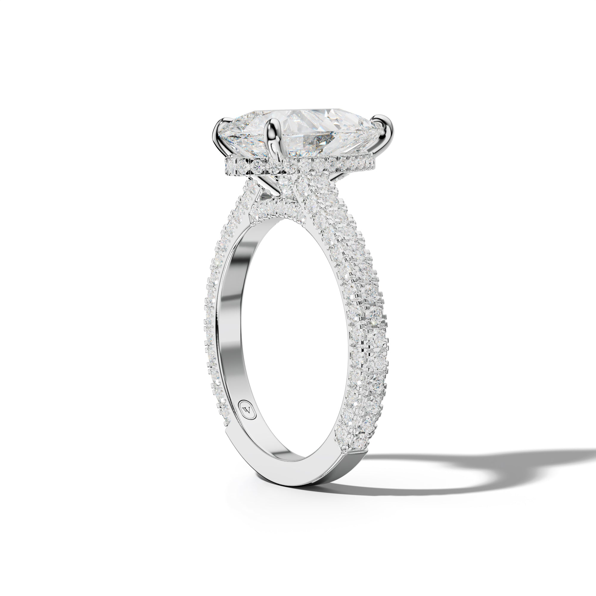 Michelle Pear Shape Engagement Ring