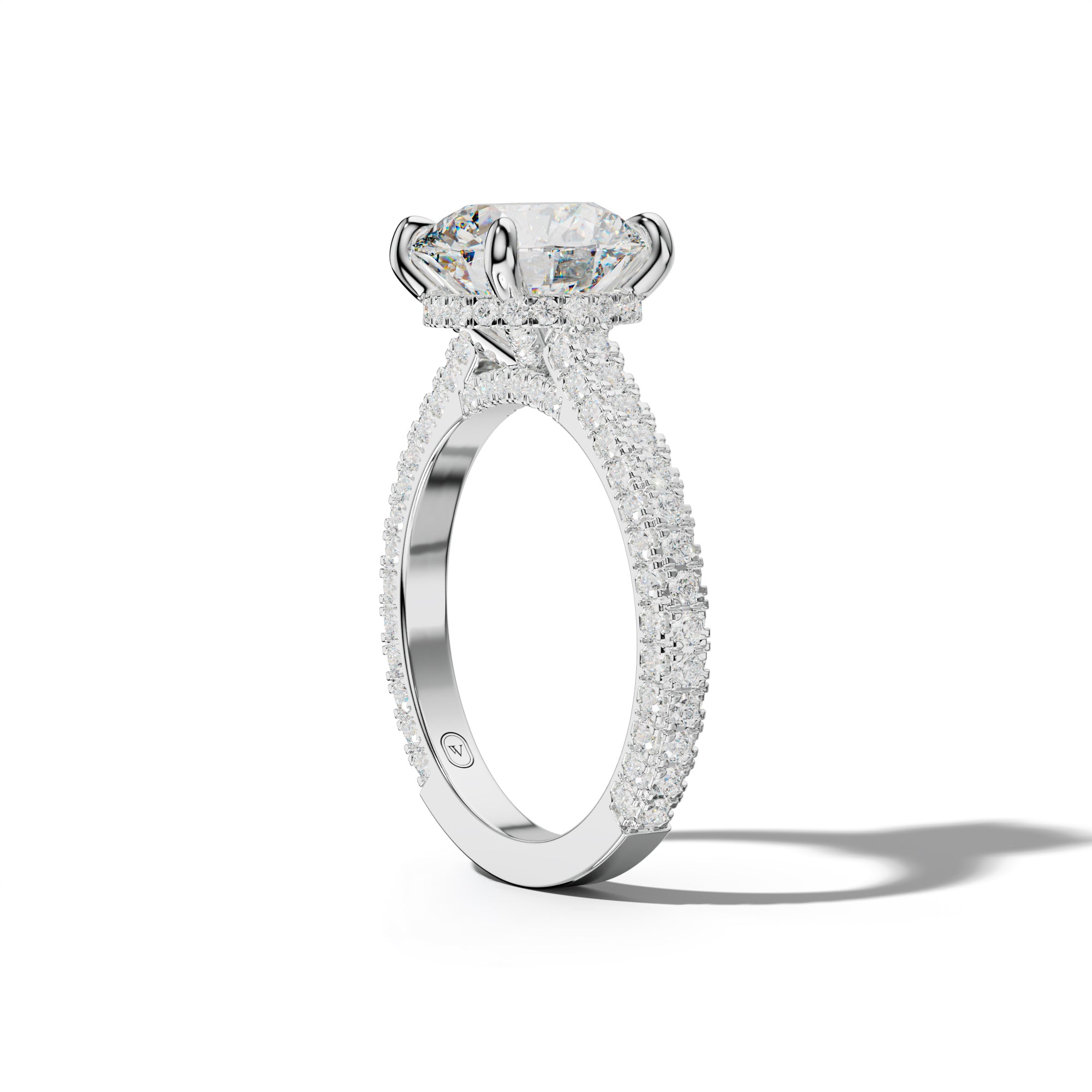 Michelle Round Diamond Engagement Ring