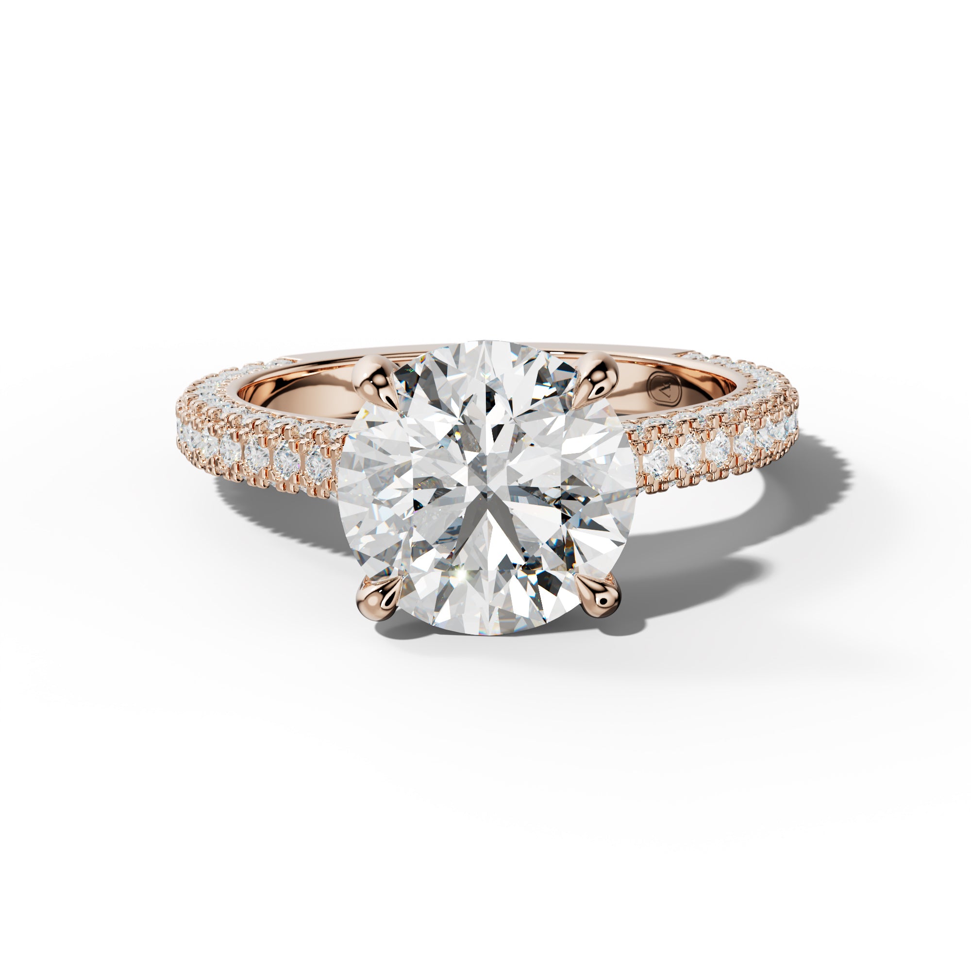 Michelle Round Diamond Engagement Ring