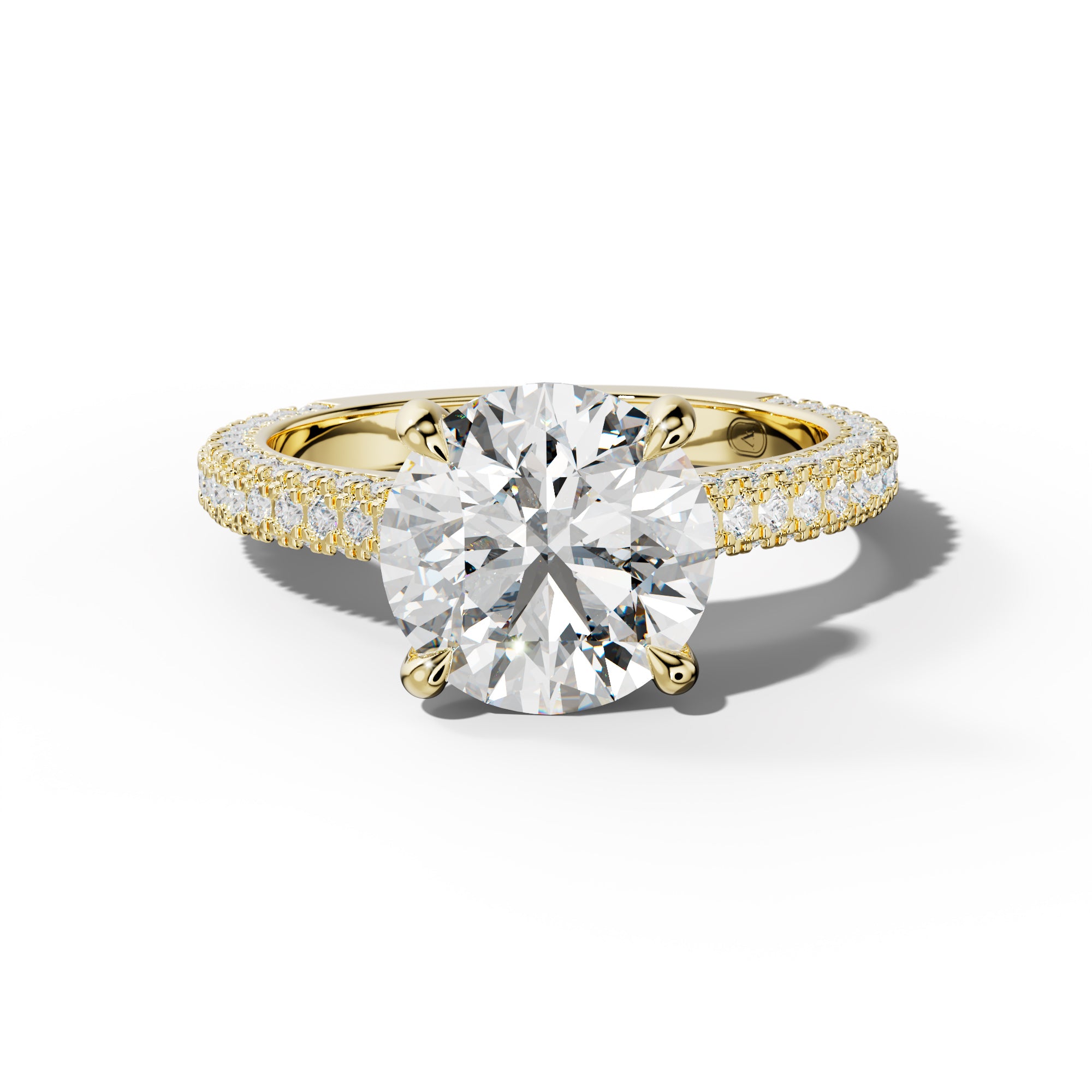 Michelle Round Diamond Engagement Ring
