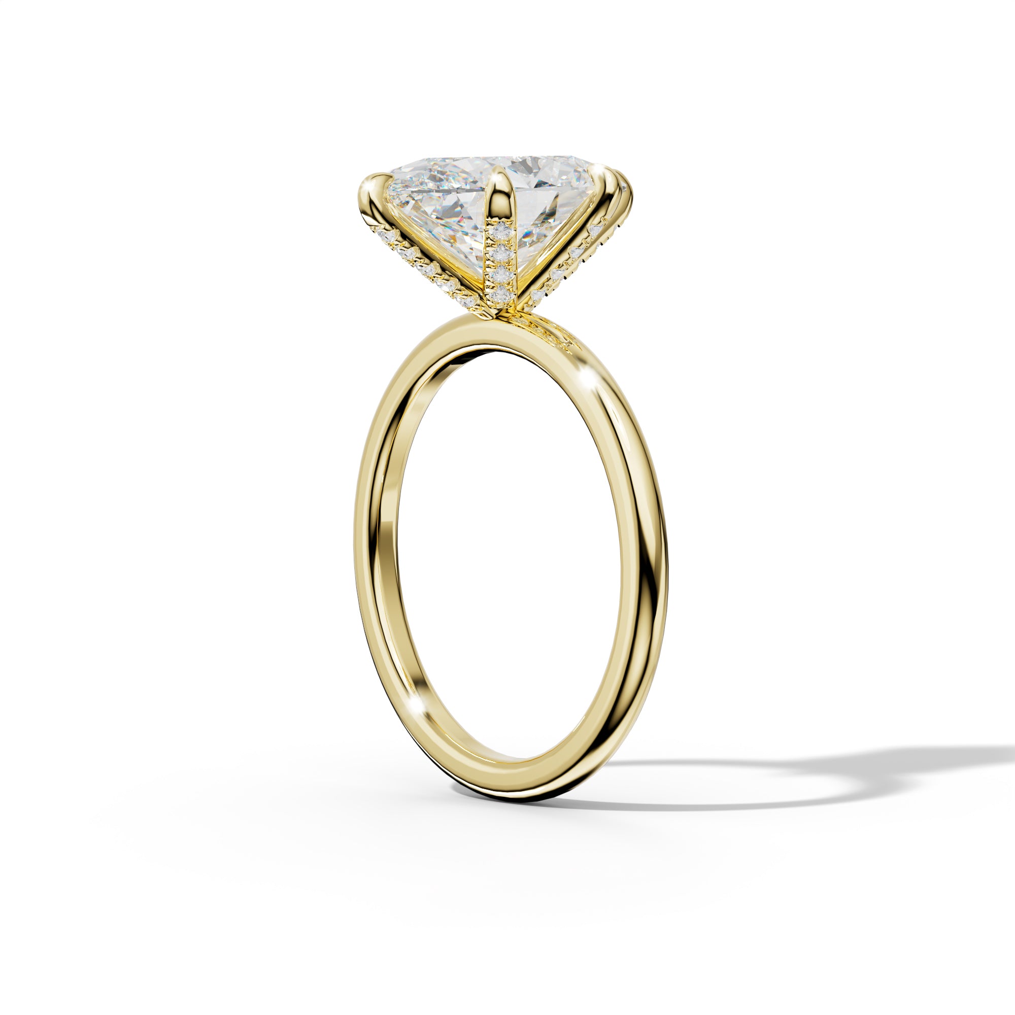 Zoey Oval Cut Diamond Engagement Ring