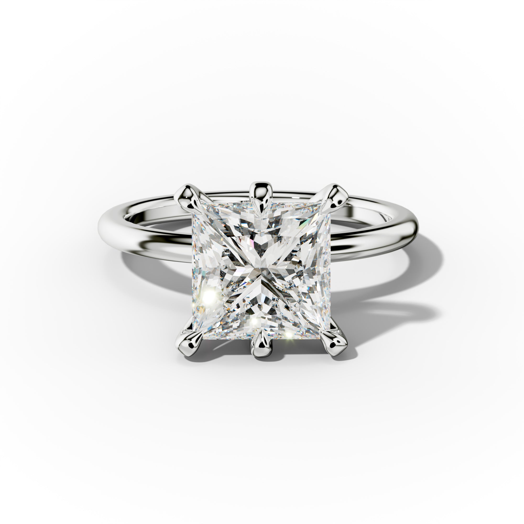 Zoey Princess Cut Engagement Ring