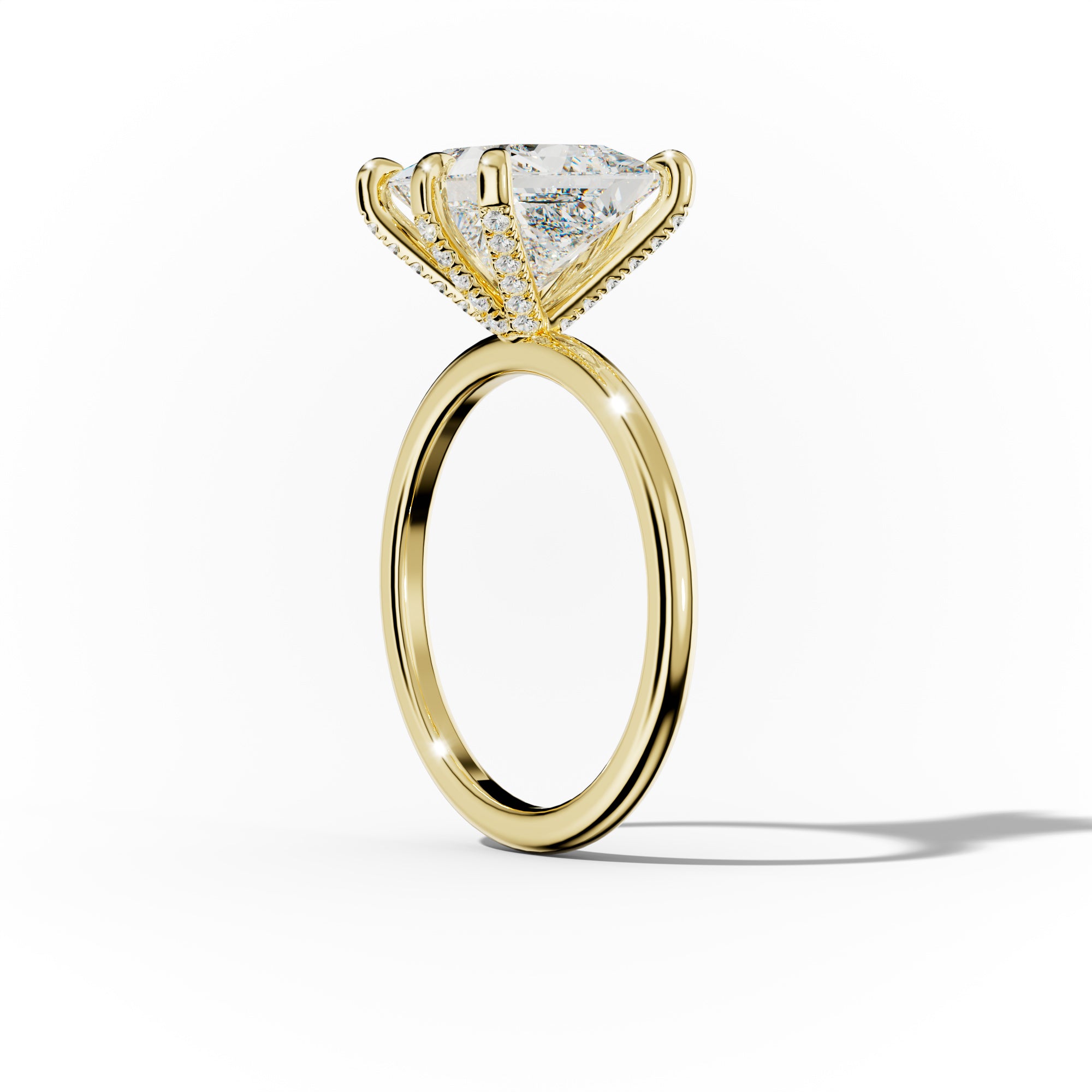 Zoey Princess Cut Engagement Ring