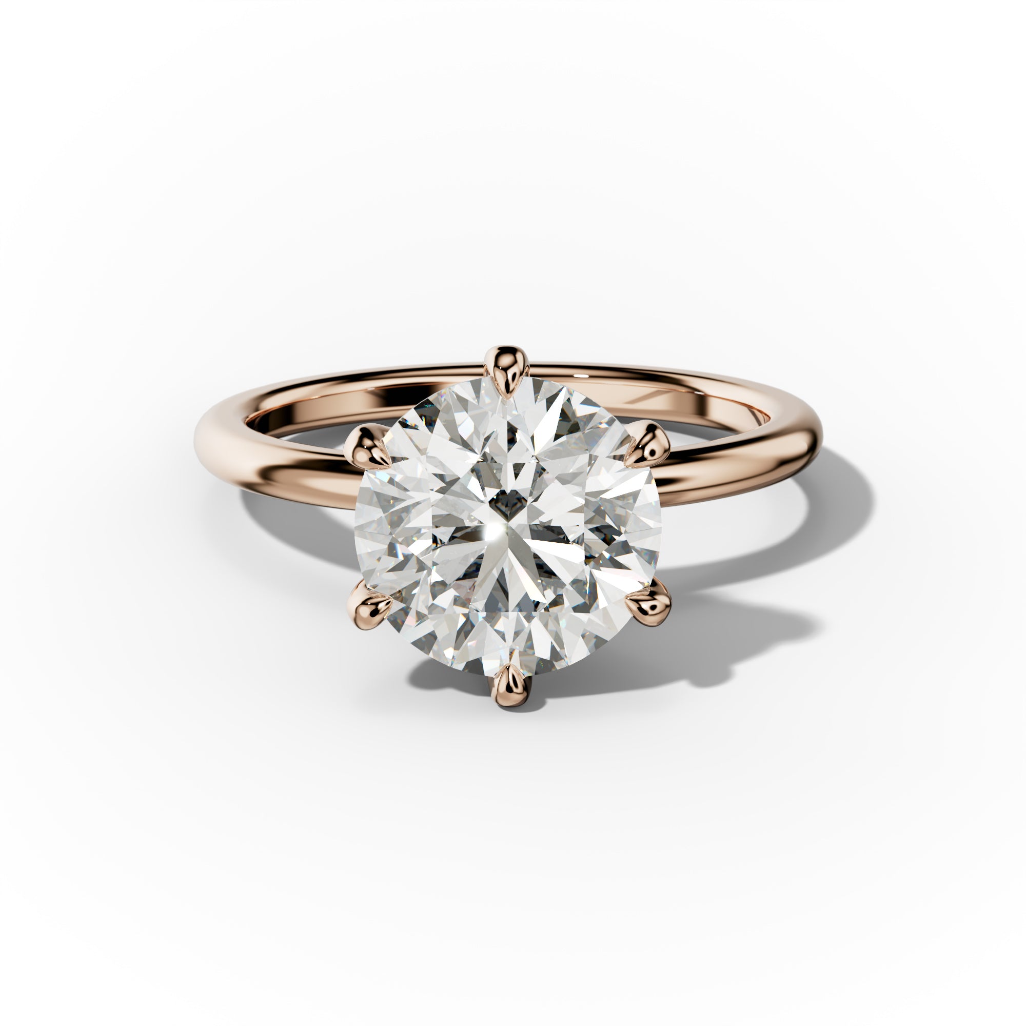 Zoey Round Engagement Ring