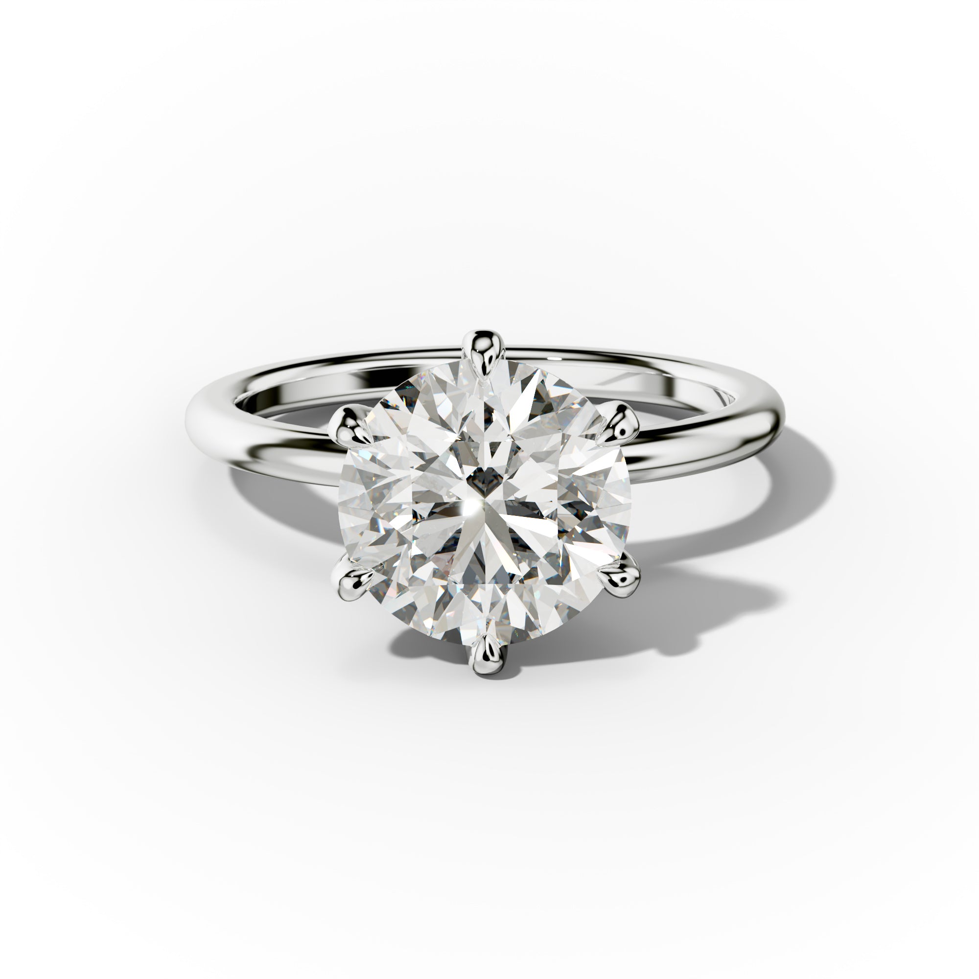 Zoey Round Engagement Ring
