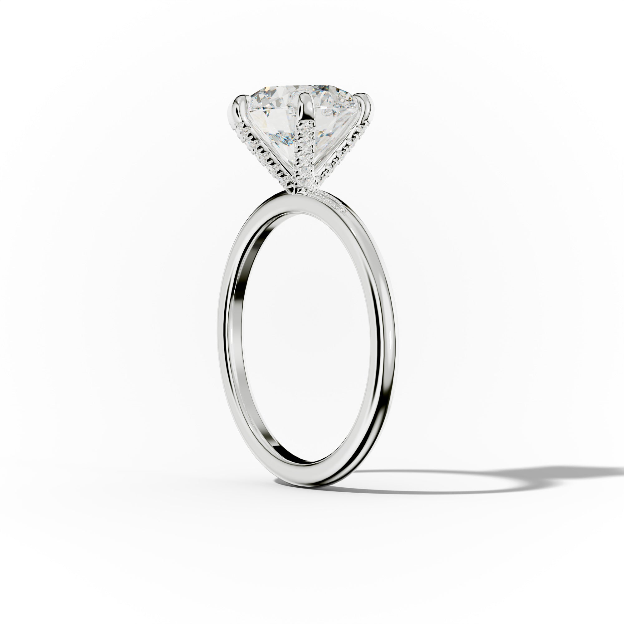 Zoey Round Engagement Ring