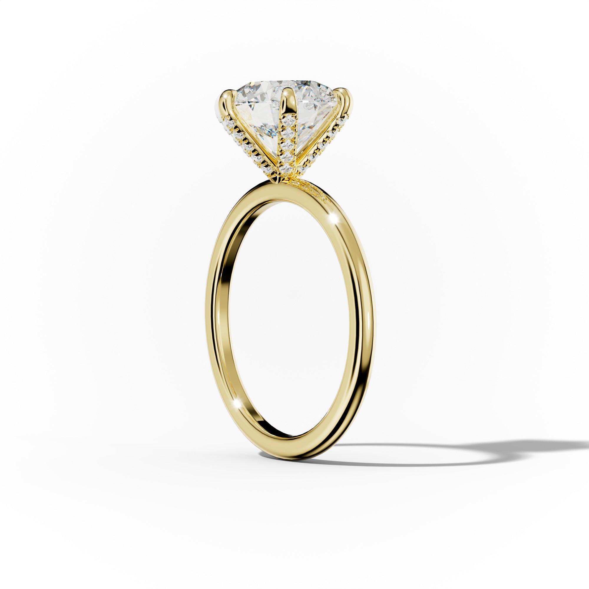 Zoey Round Engagement Ring