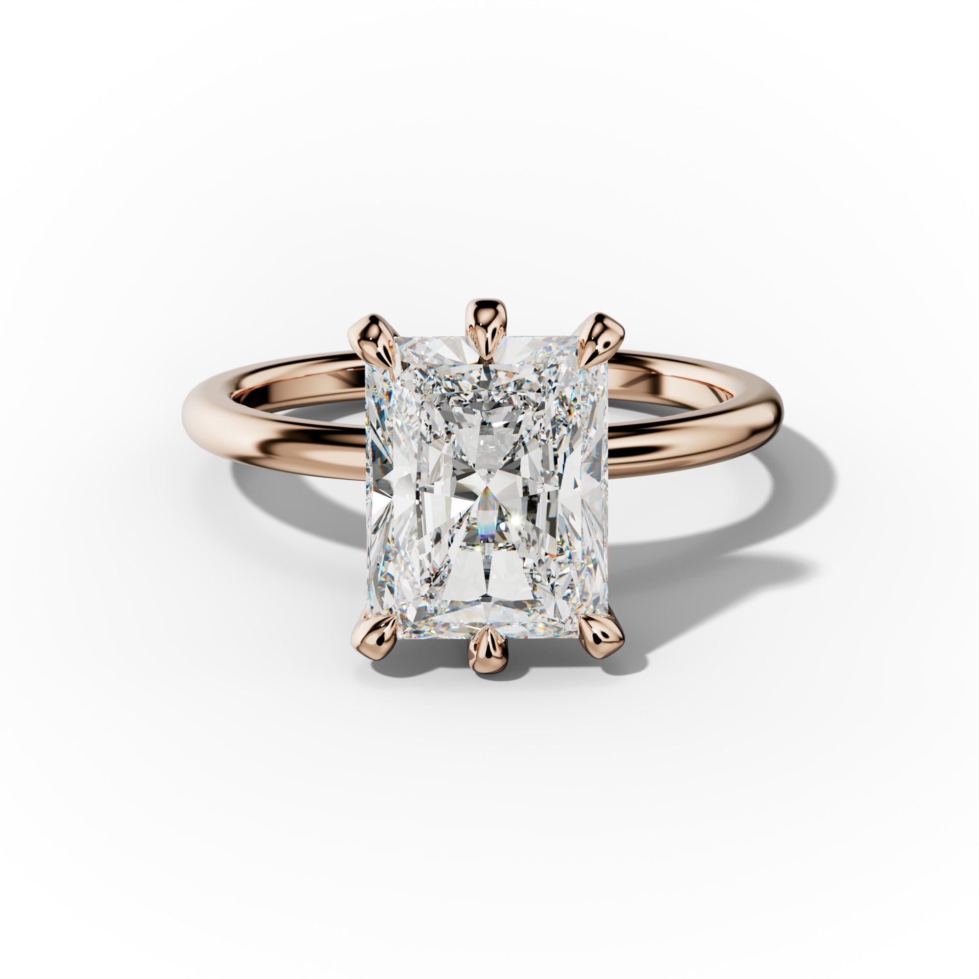 Zoey Radiant Cut Engagement Ring