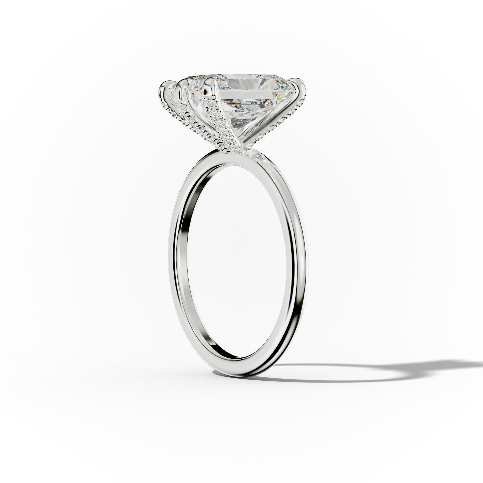 Zoey Radiant Cut Engagement Ring