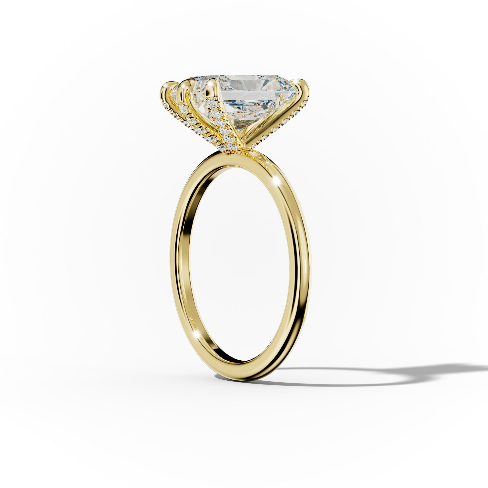 Zoey Radiant Cut Engagement Ring