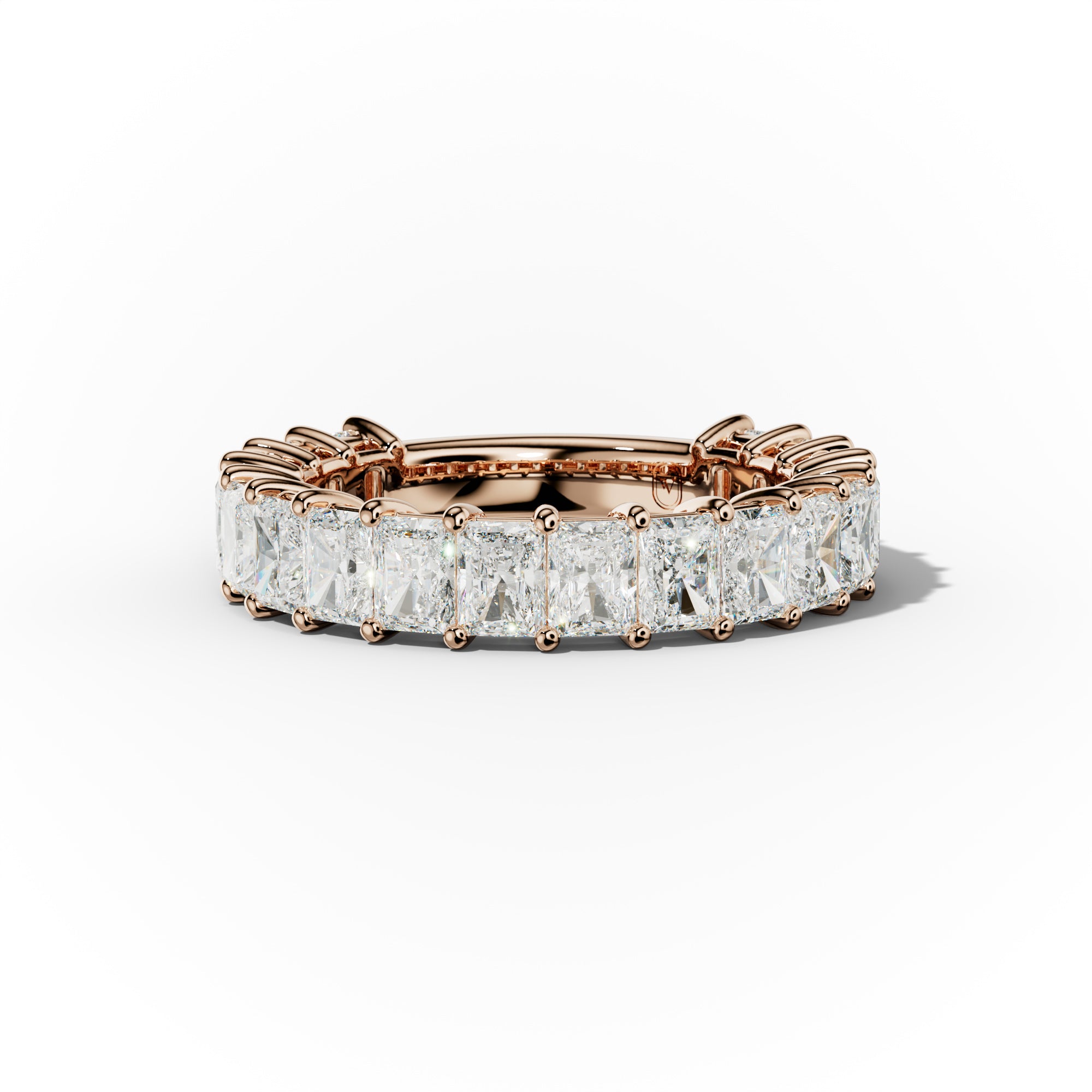 4.0 Carat Radiant Diamond Anniversary Band
