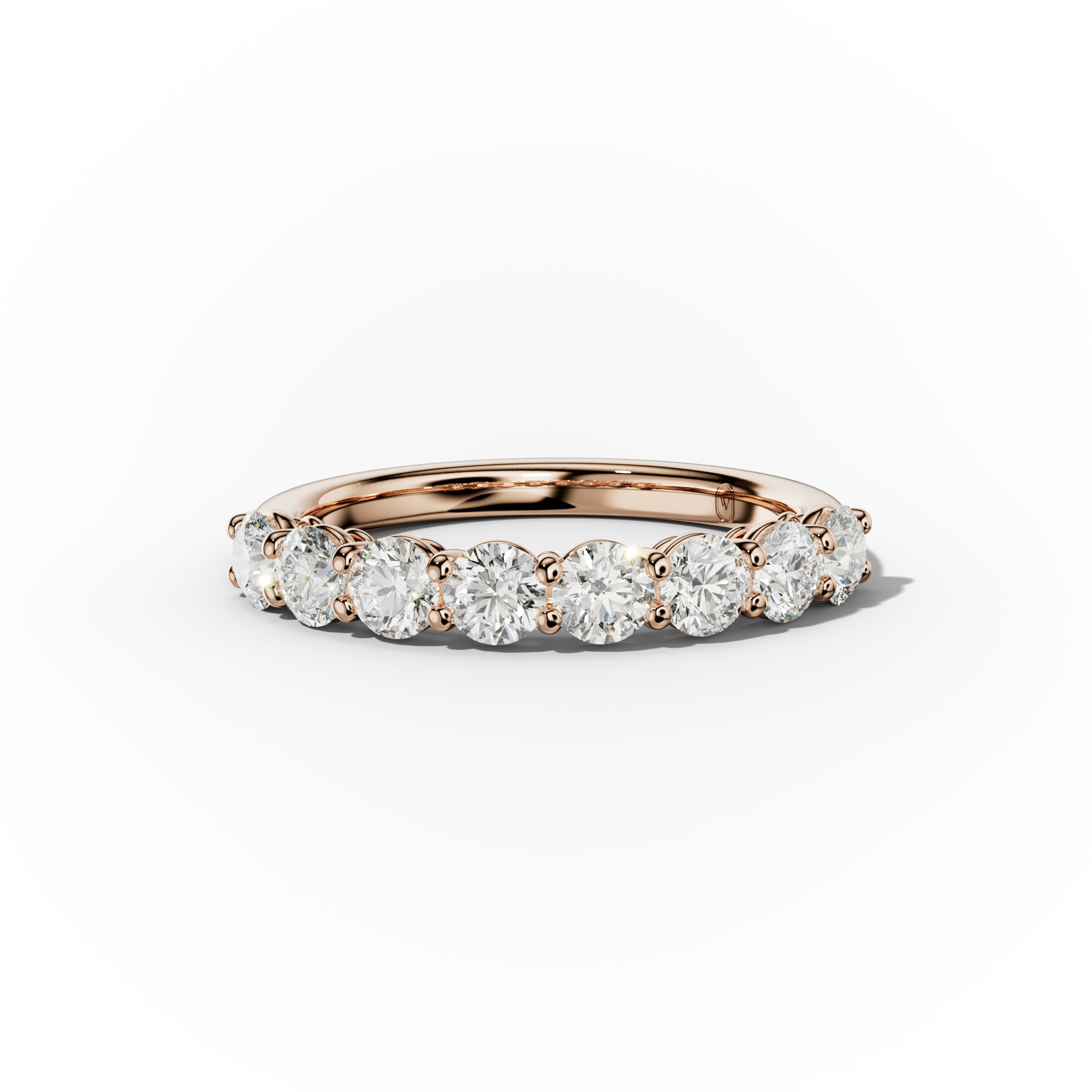 1.0 Carat Round Diamond Anniversary Band