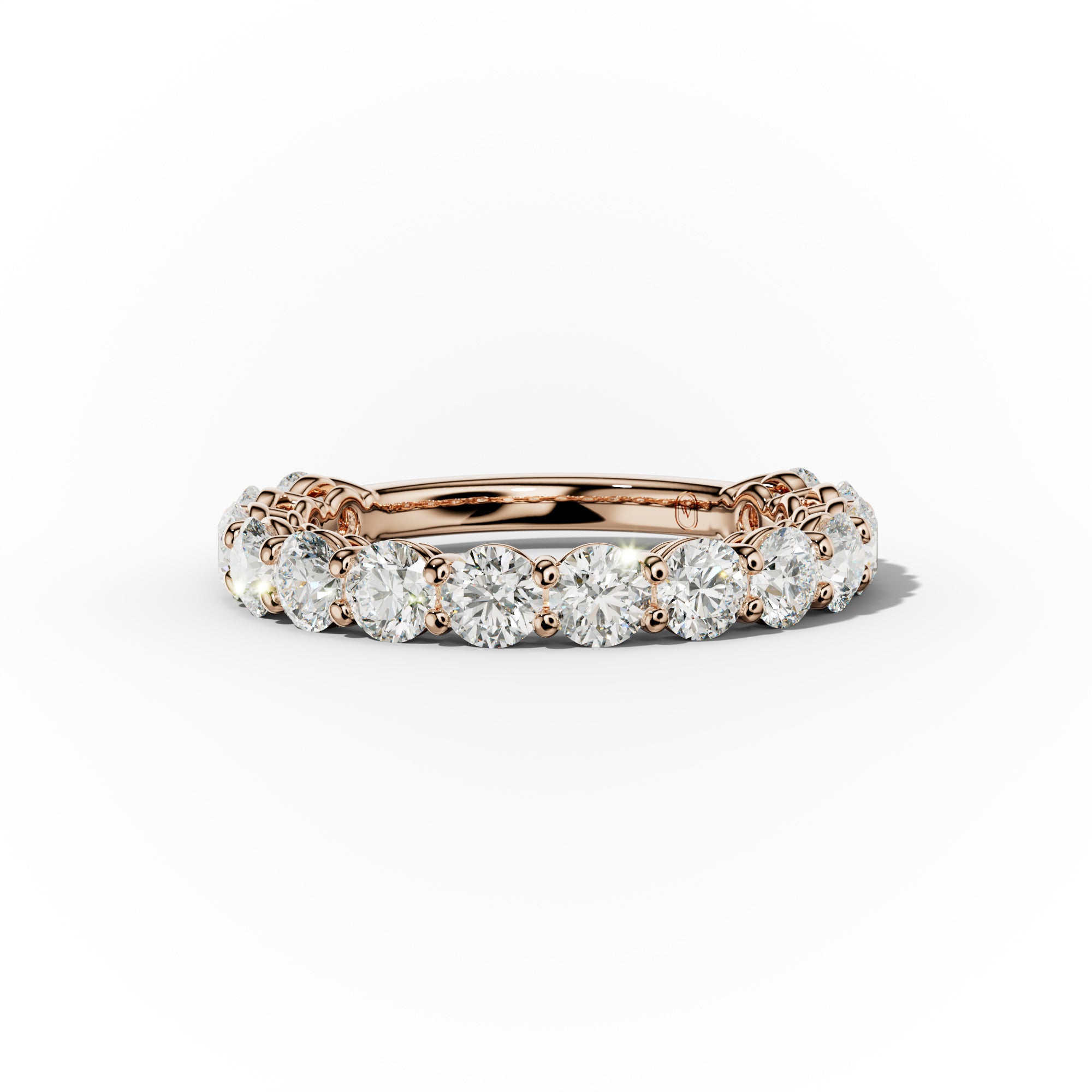 2.0 Carat Round Diamond Anniversary Band