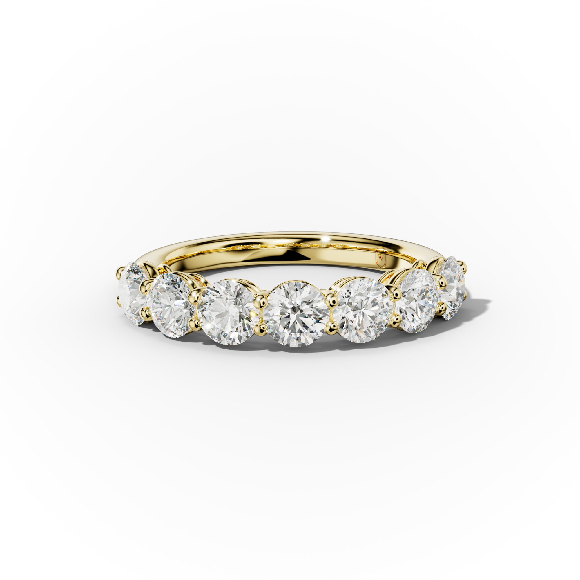 2.0 Carat Round Diamond Anniversary Band