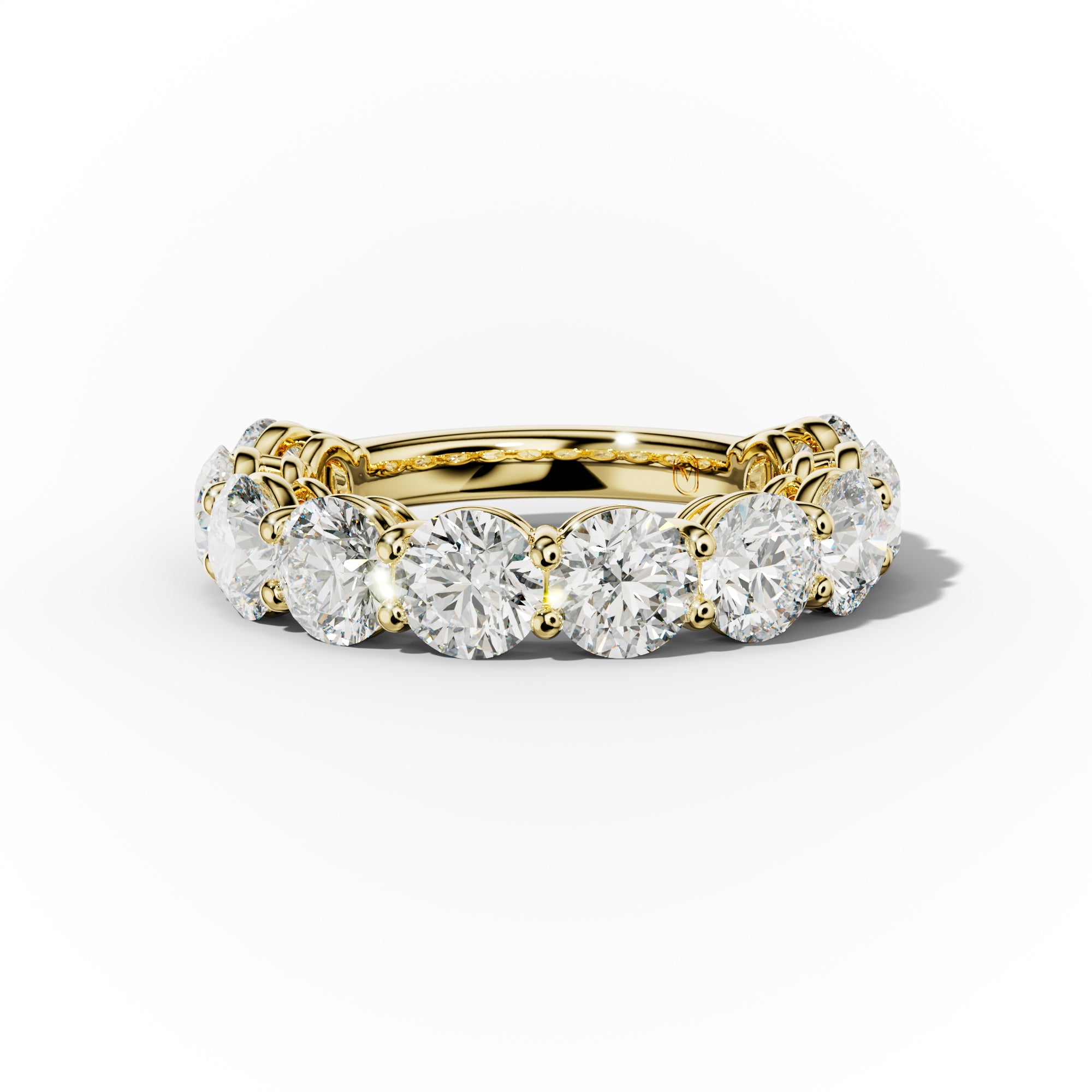 5.0 Carat Round Diamond Anniversary Band