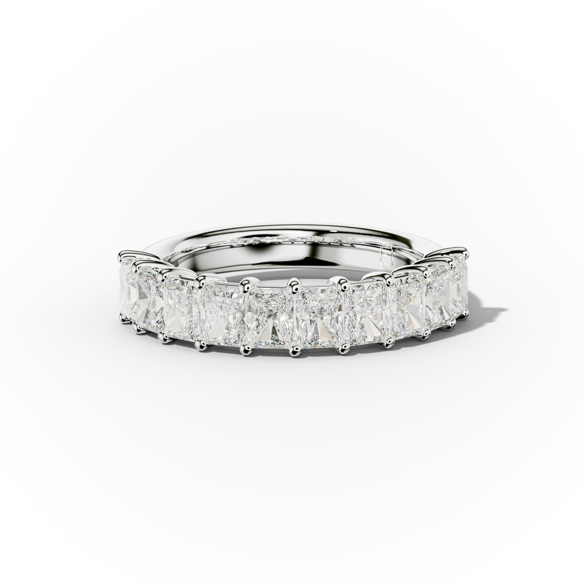 2.0 Carat Radiant Diamond Anniversary Band