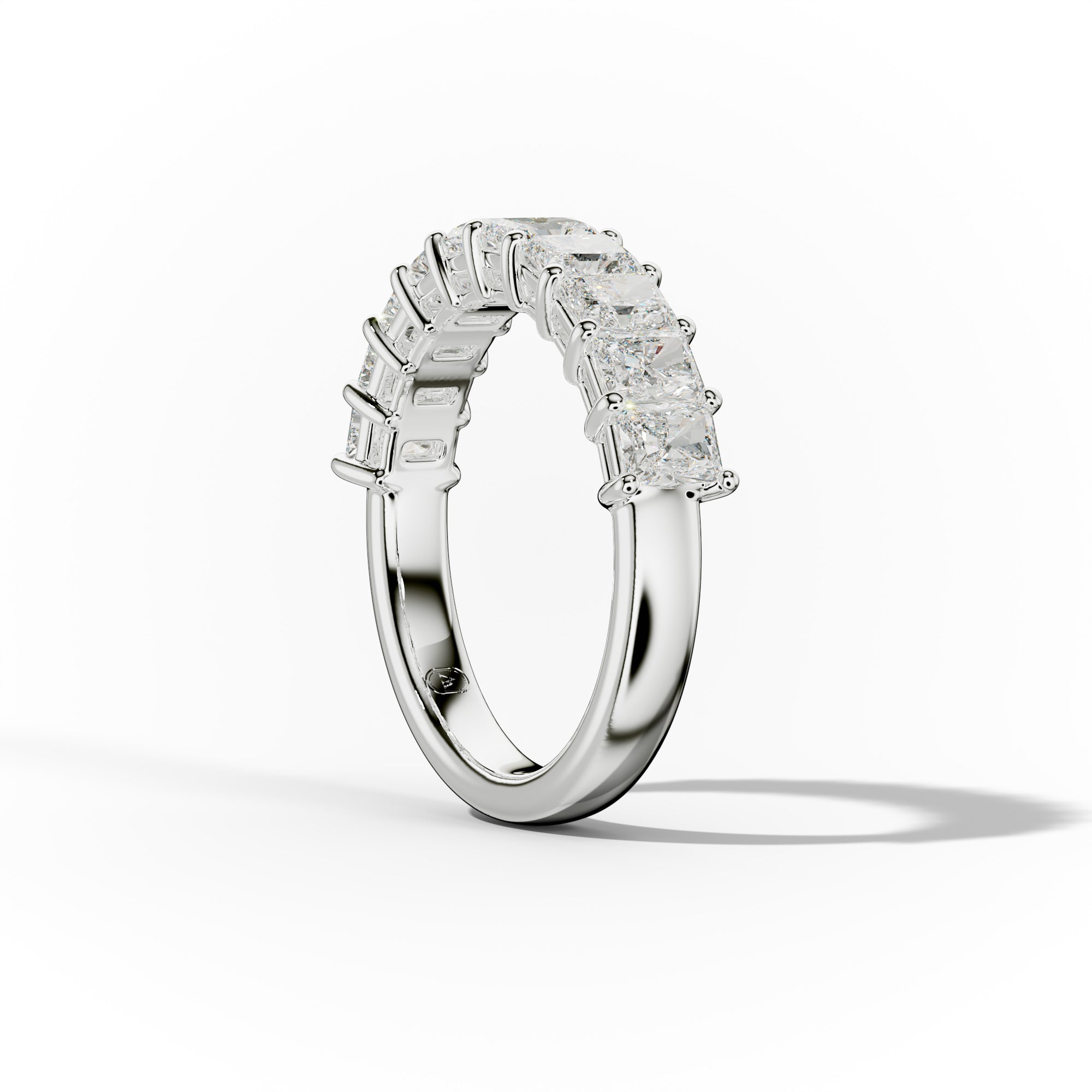 2.0 Carat Radiant Diamond Anniversary Band