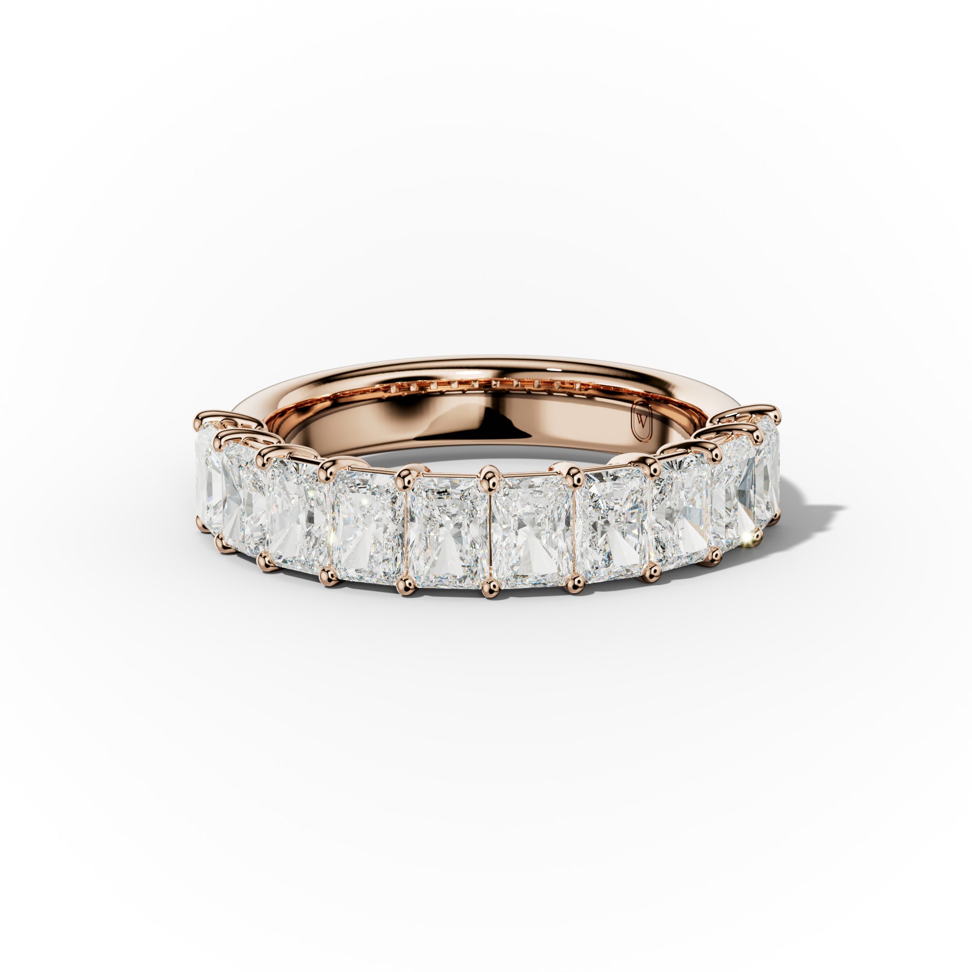 3.0 Carat Radiant Diamond Anniversary Band