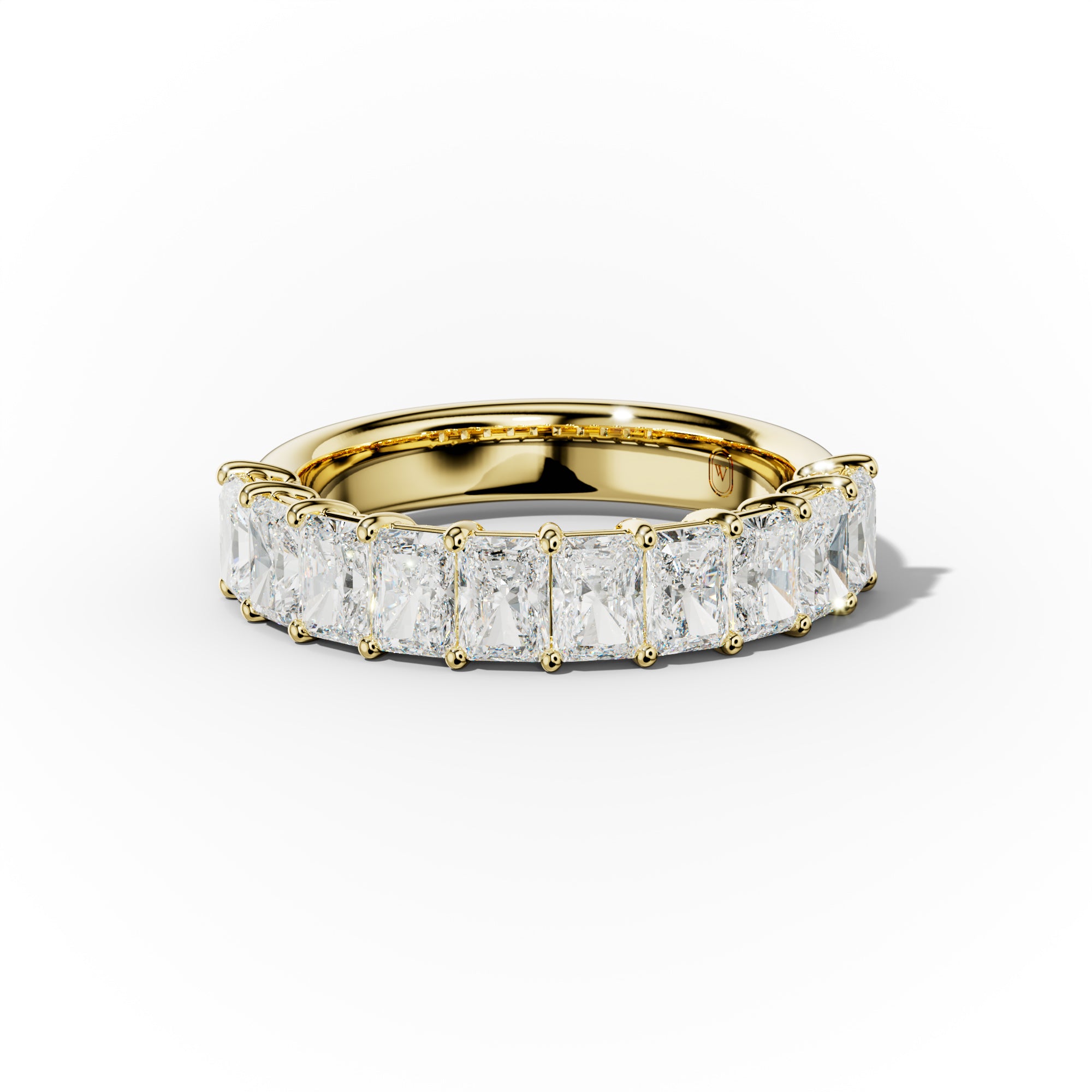 3.0 Carat Radiant Diamond Anniversary Band