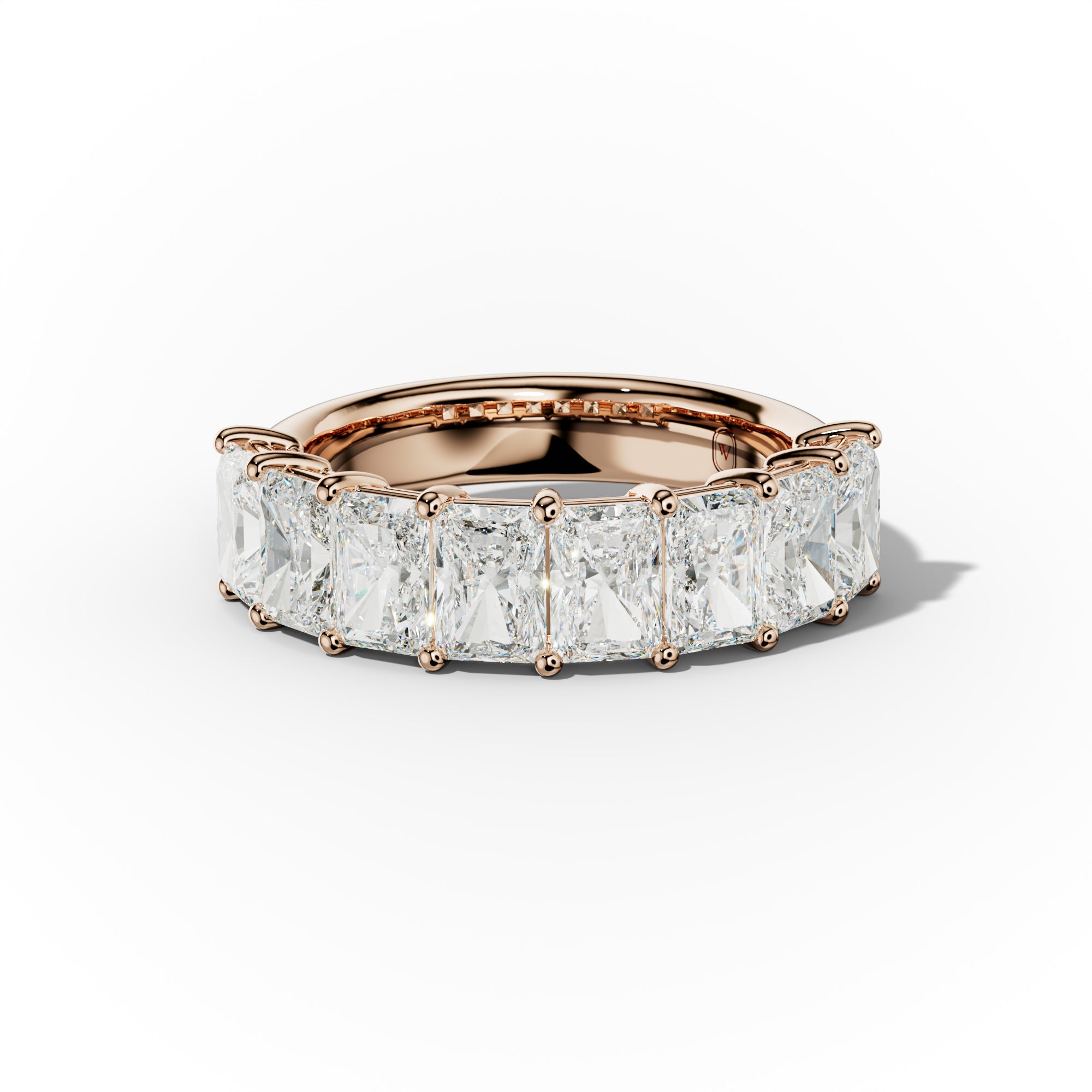 4.0 Carat Radiant Diamond Anniversary Band