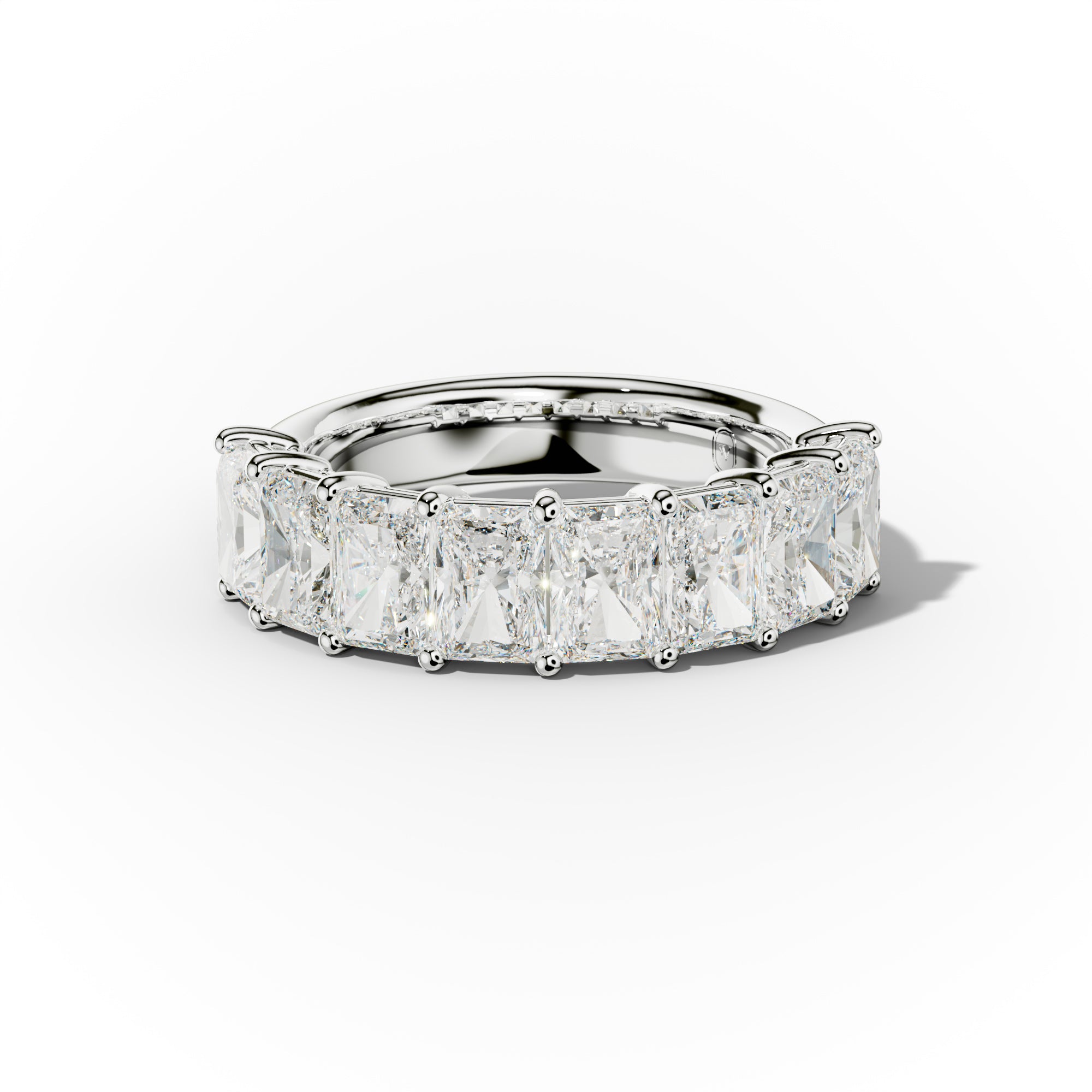4.0 Carat Radiant Diamond Anniversary Band