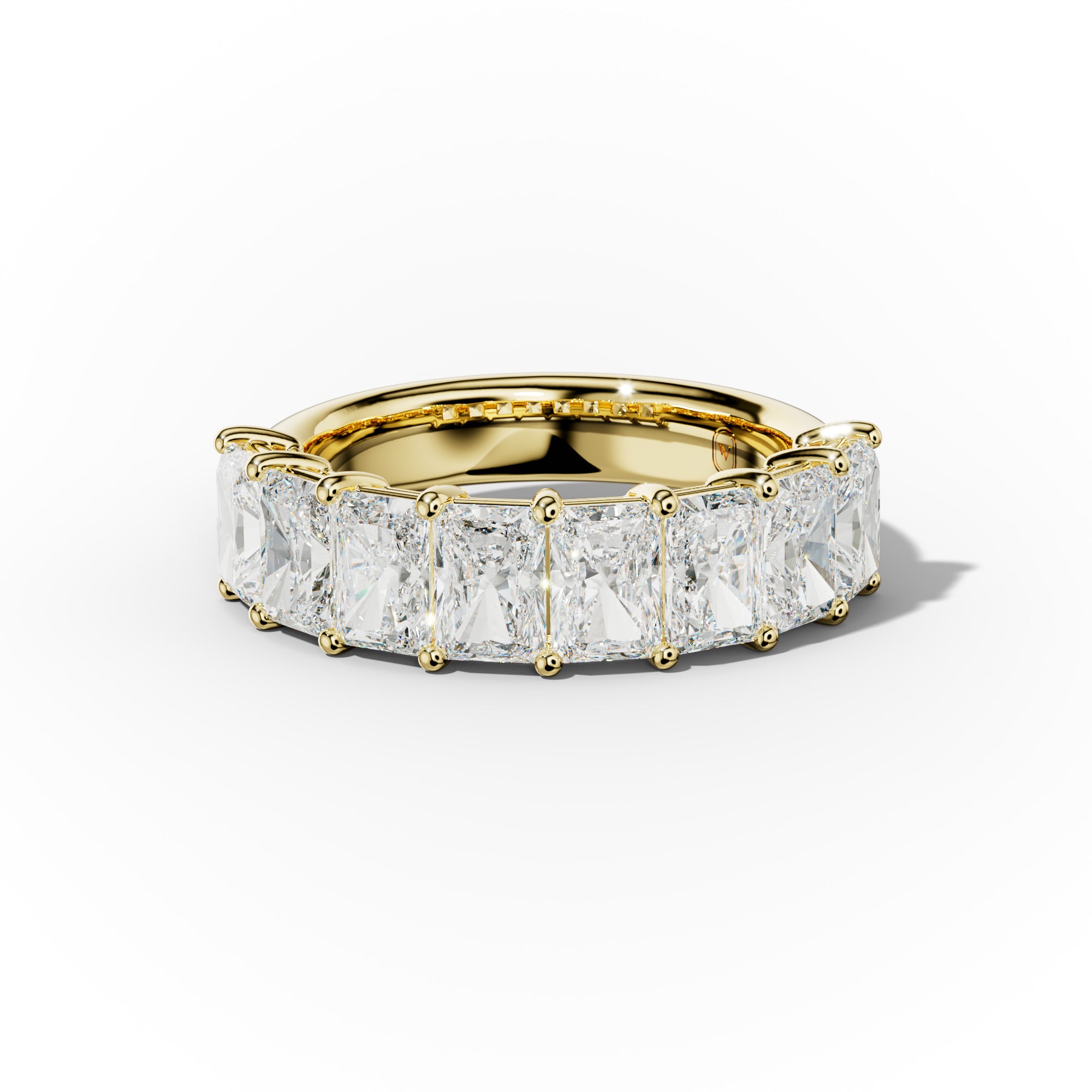 4.0 Carat Radiant Diamond Anniversary Band
