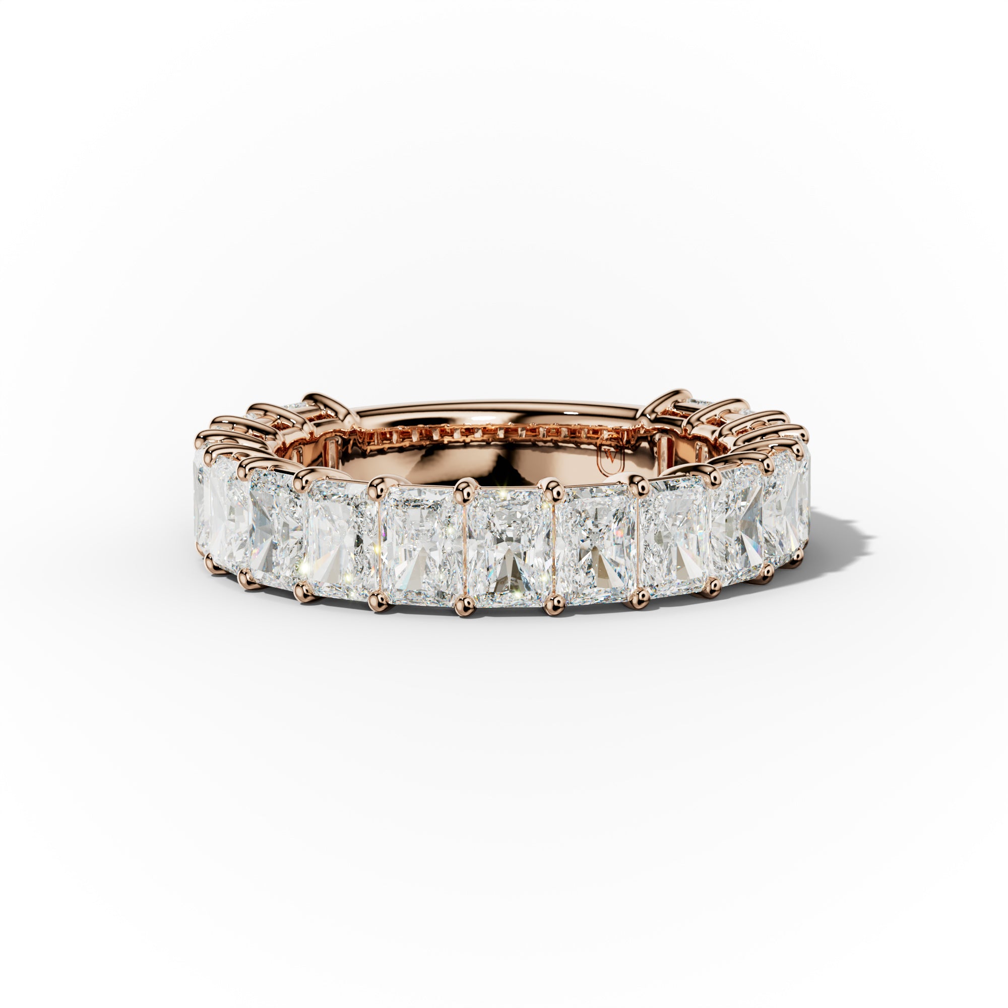 5.0 Carat Radiant Diamond Anniversary Band