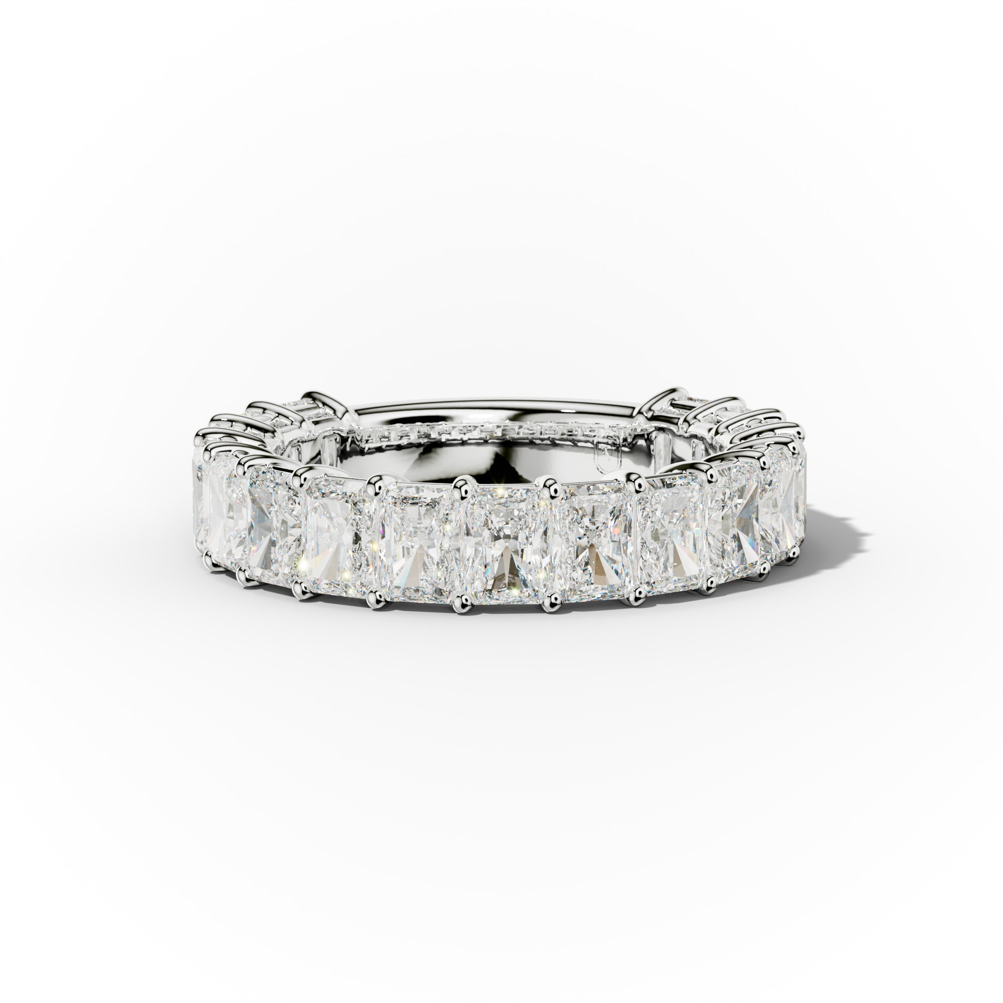 5.0 Carat Radiant Diamond Anniversary Band