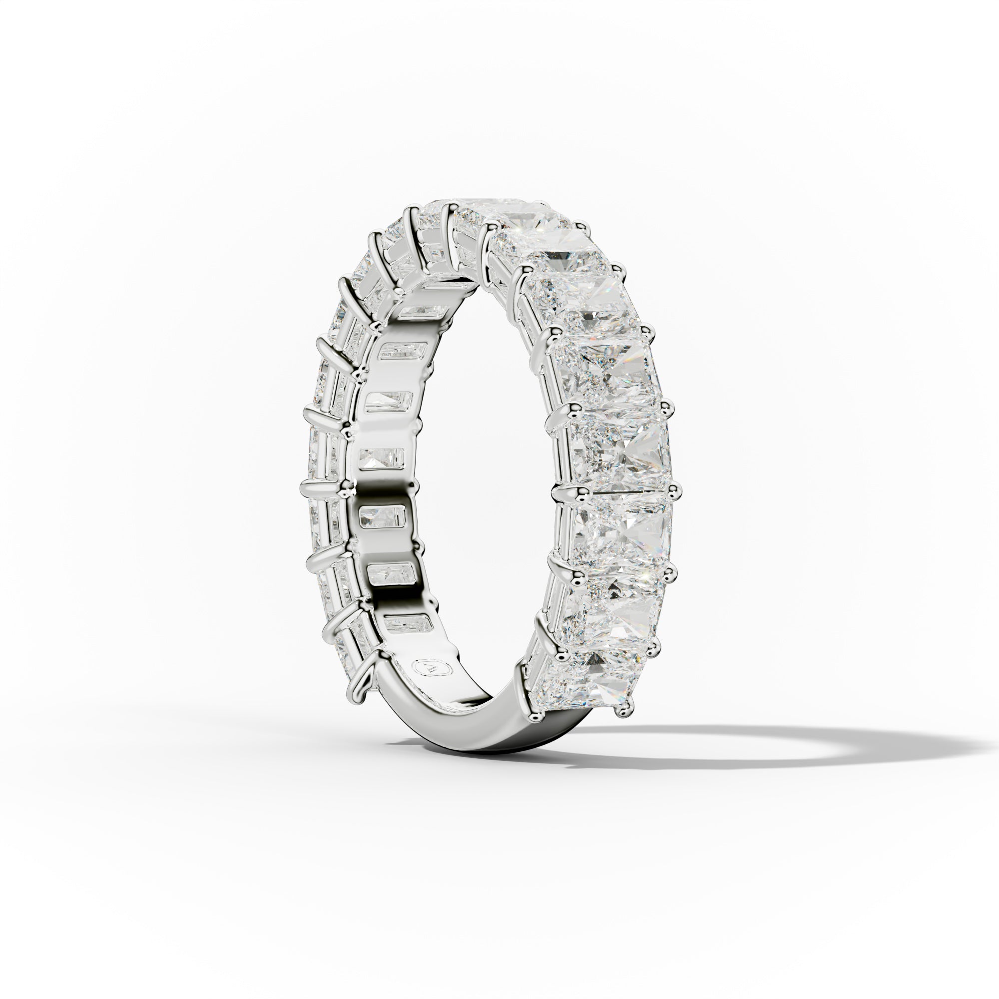 5.0 Carat Radiant Diamond Anniversary Band