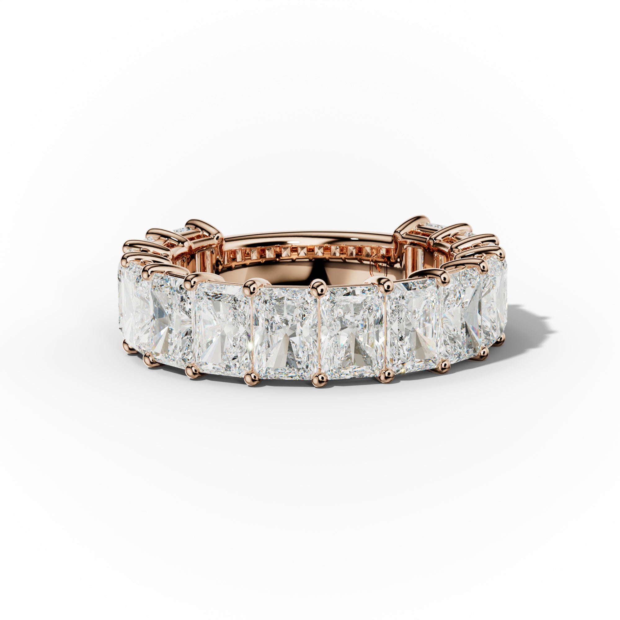 7.0 Carat Radiant Diamond Anniversary Band