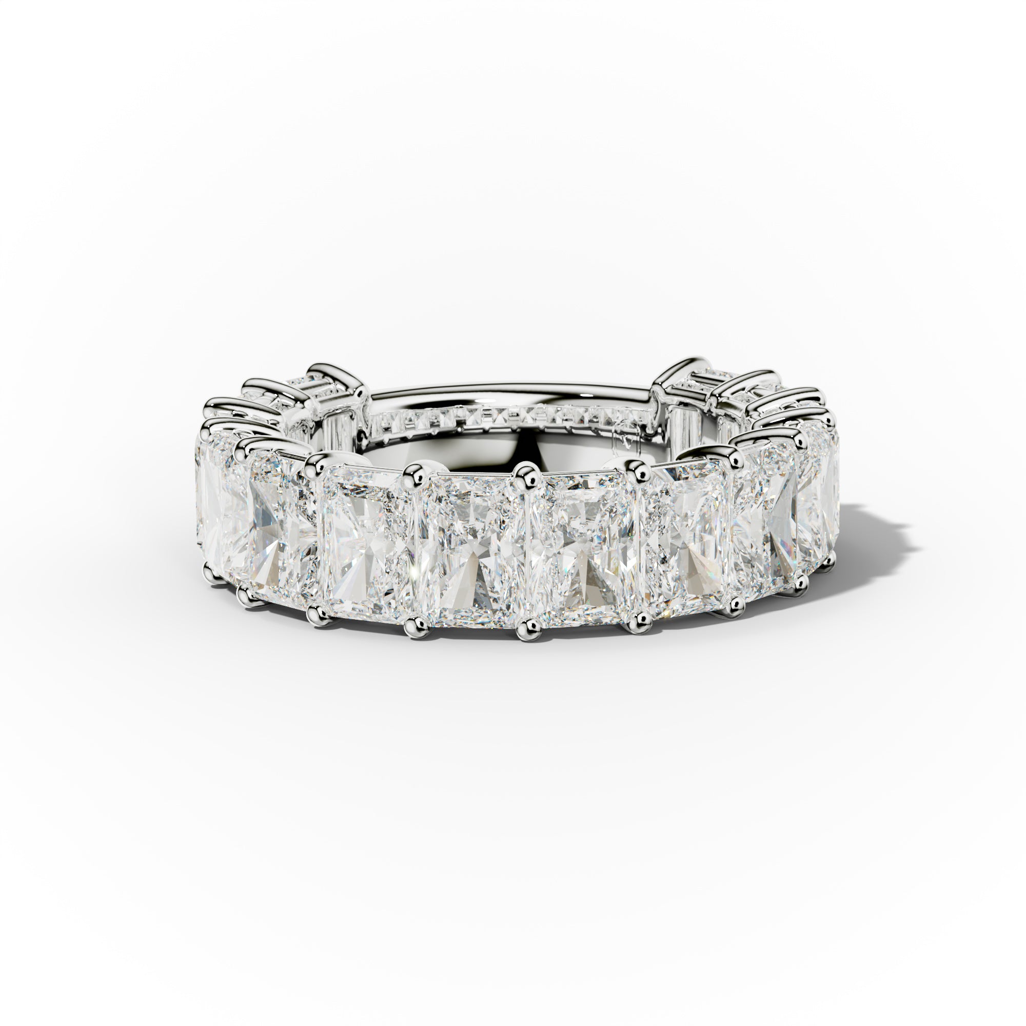 7.0 Carat Radiant Diamond Anniversary Band