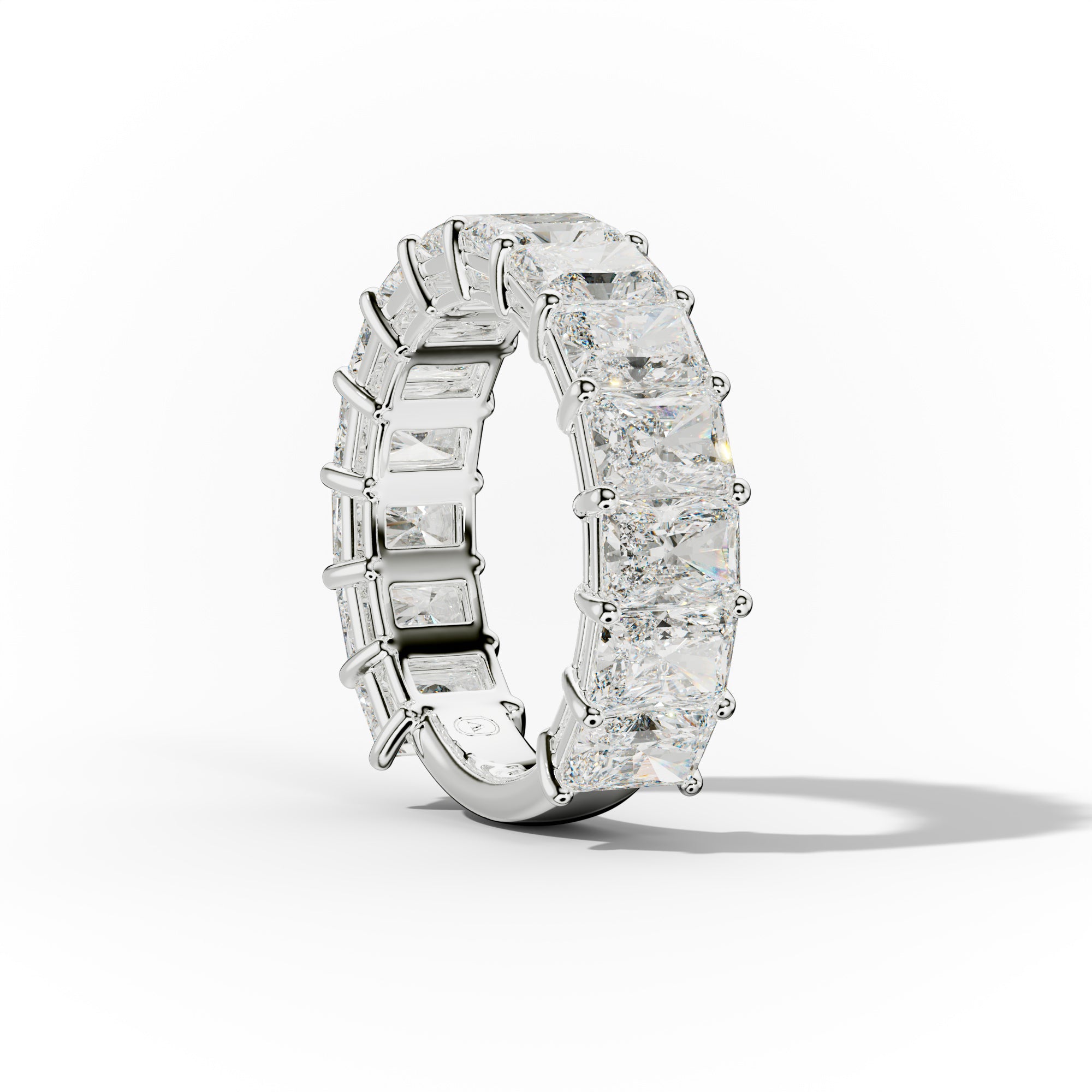 7.0 Carat Radiant Diamond Anniversary Band