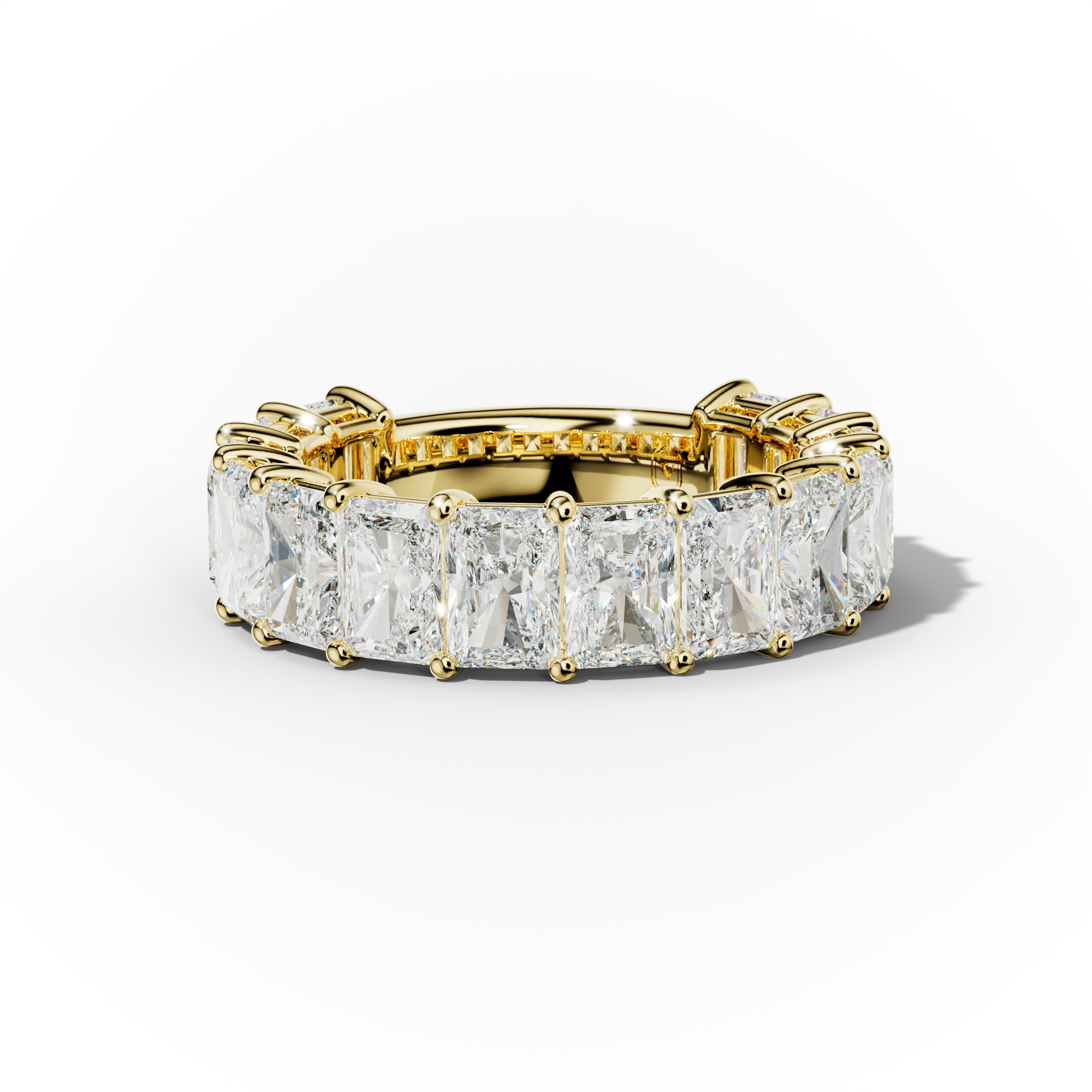 7.0 Carat Radiant Diamond Anniversary Band