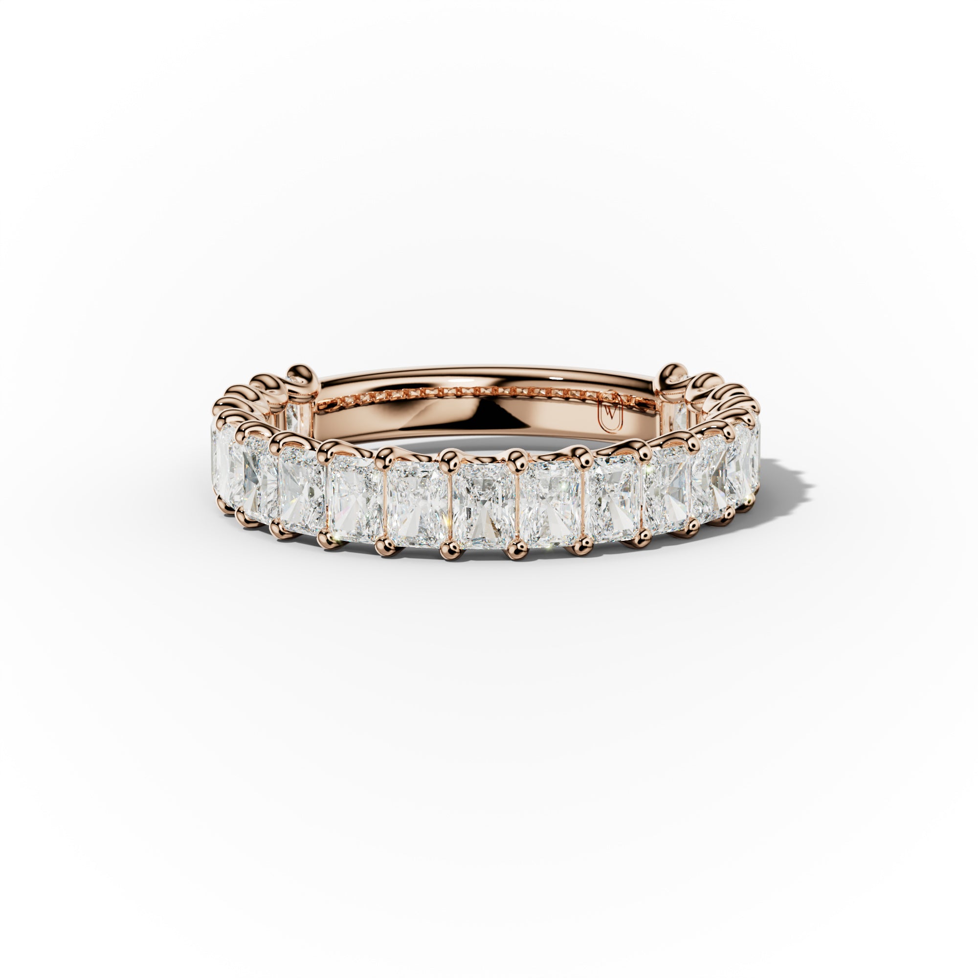 2.0 Carat Radiant Cut Diamond Anniversary Band