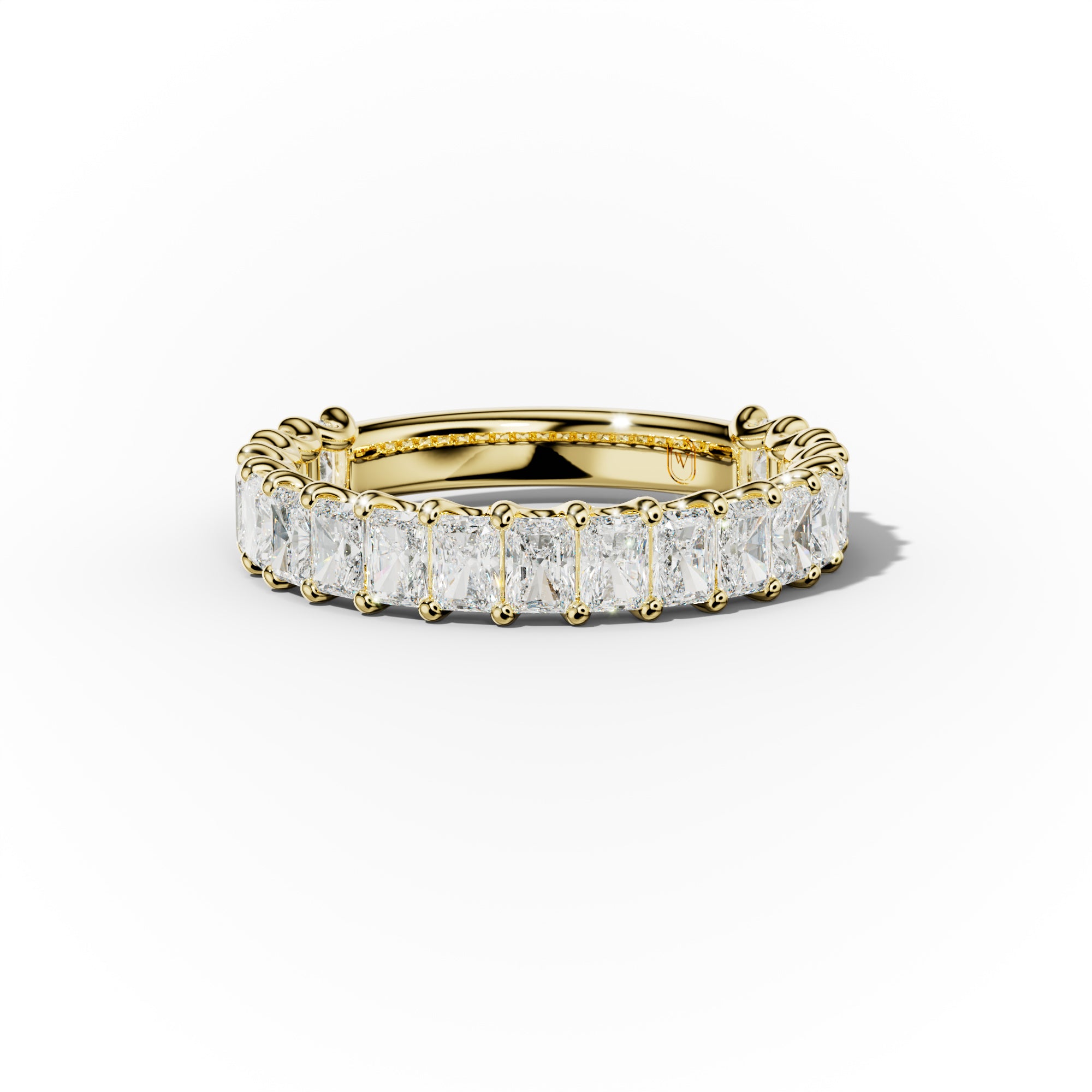 2.0 Carat Radiant Cut Diamond Anniversary Band
