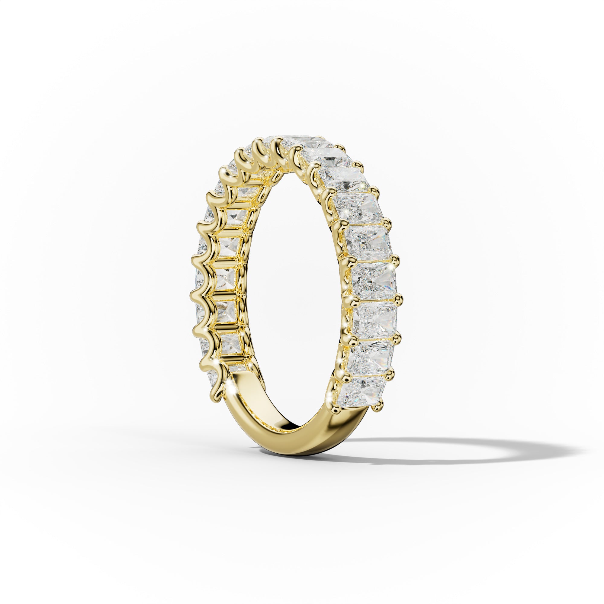 2.0 Carat Radiant Cut Diamond Anniversary Band