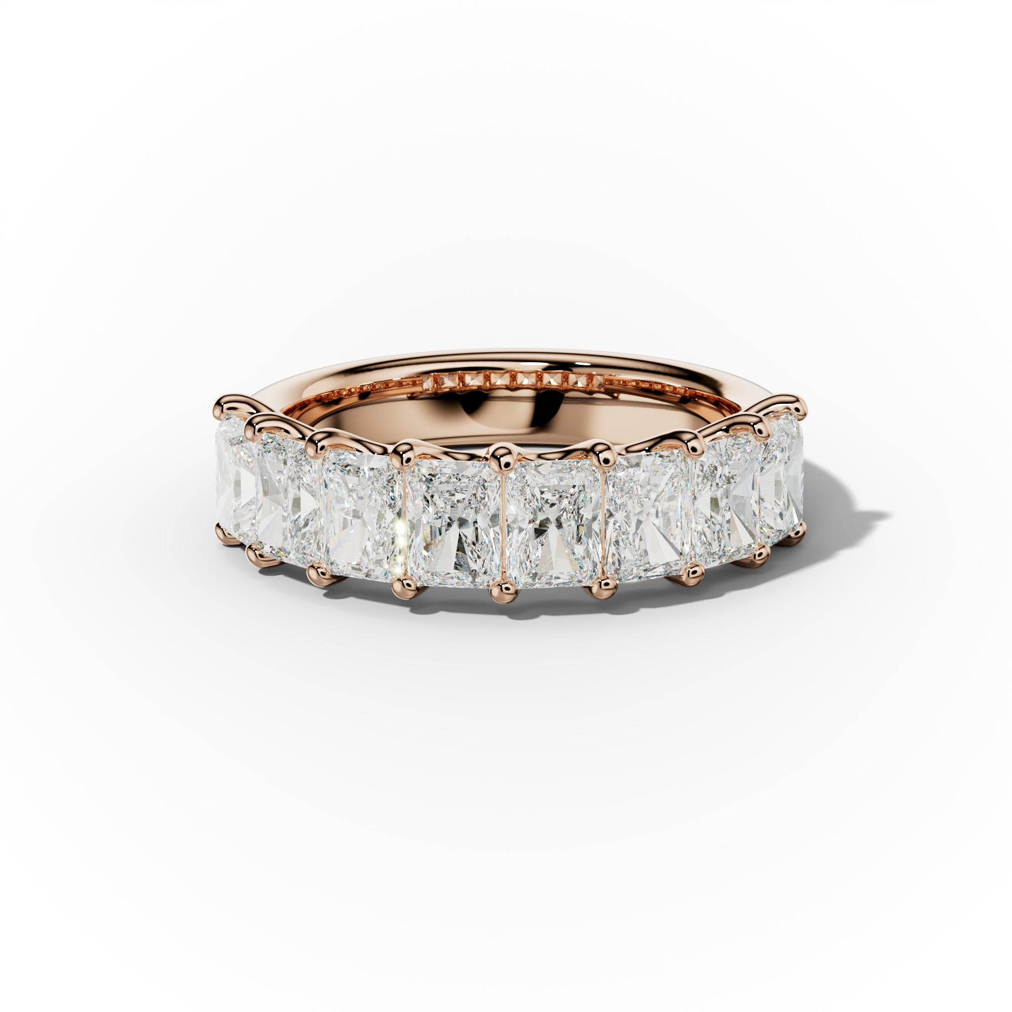 3.0 Carat Radiant Cut Diamond Anniversary Band