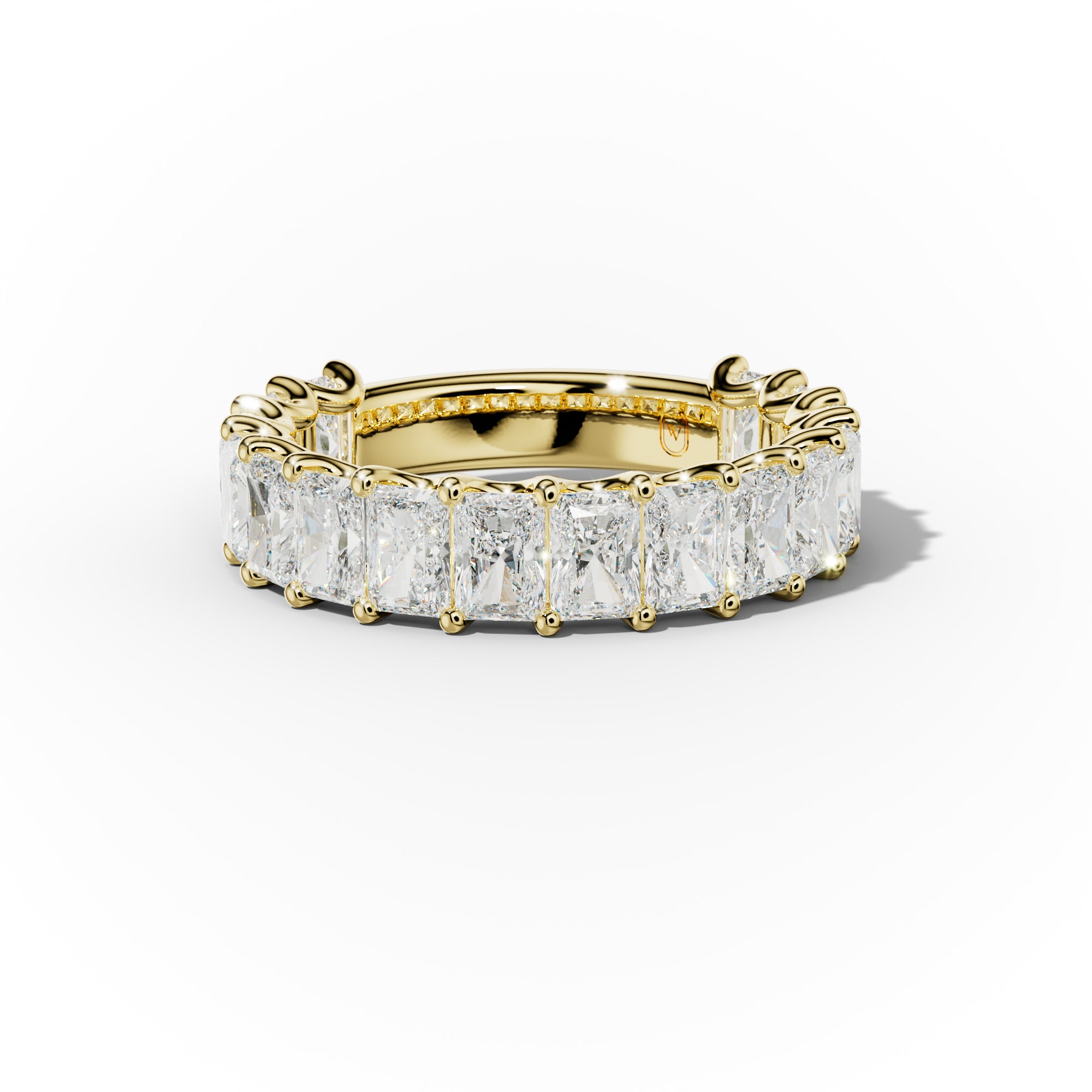 4.0 Carat Radiant Diamond Anniversary Band