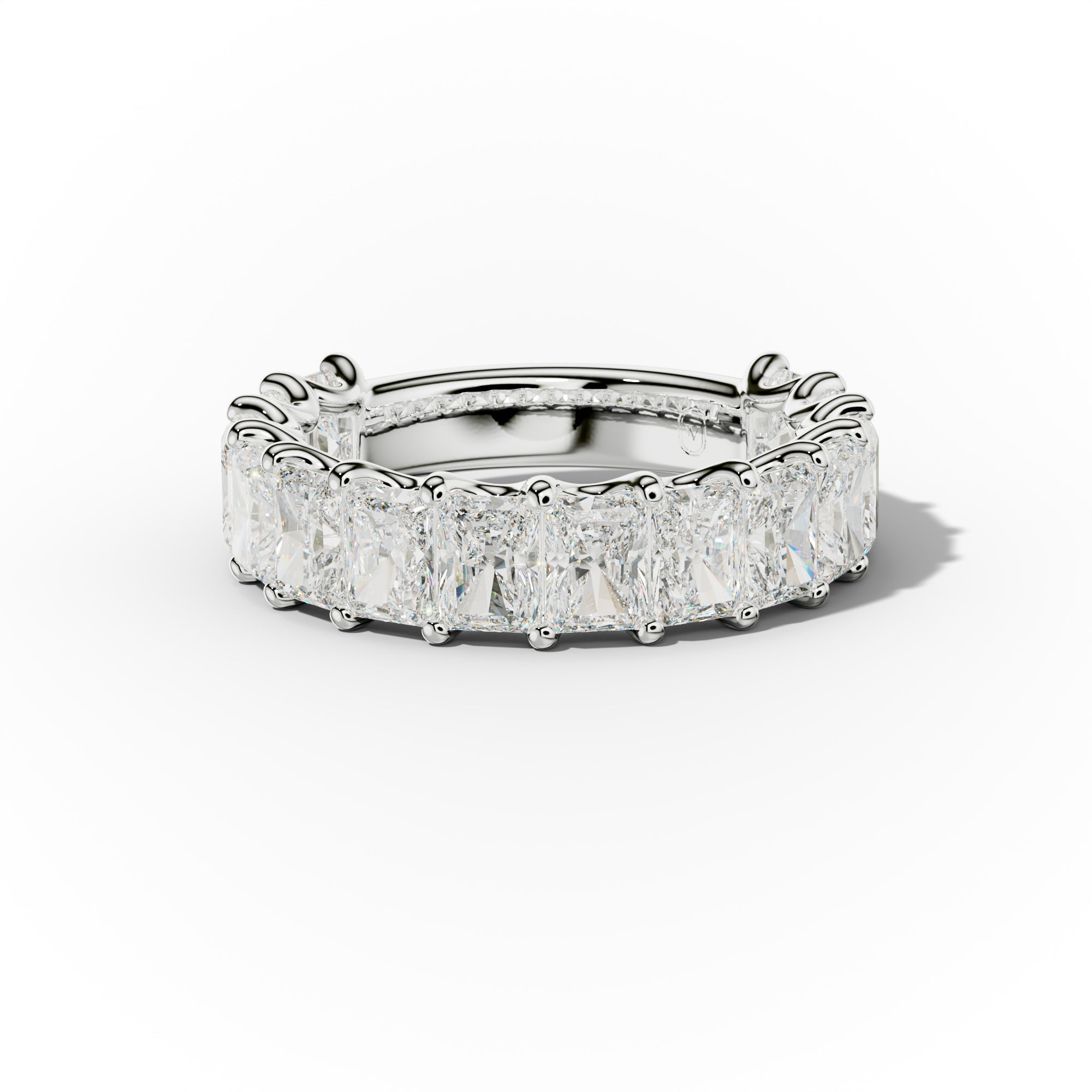 5.0 Carat Radiant Cut Diamond Anniversary Band