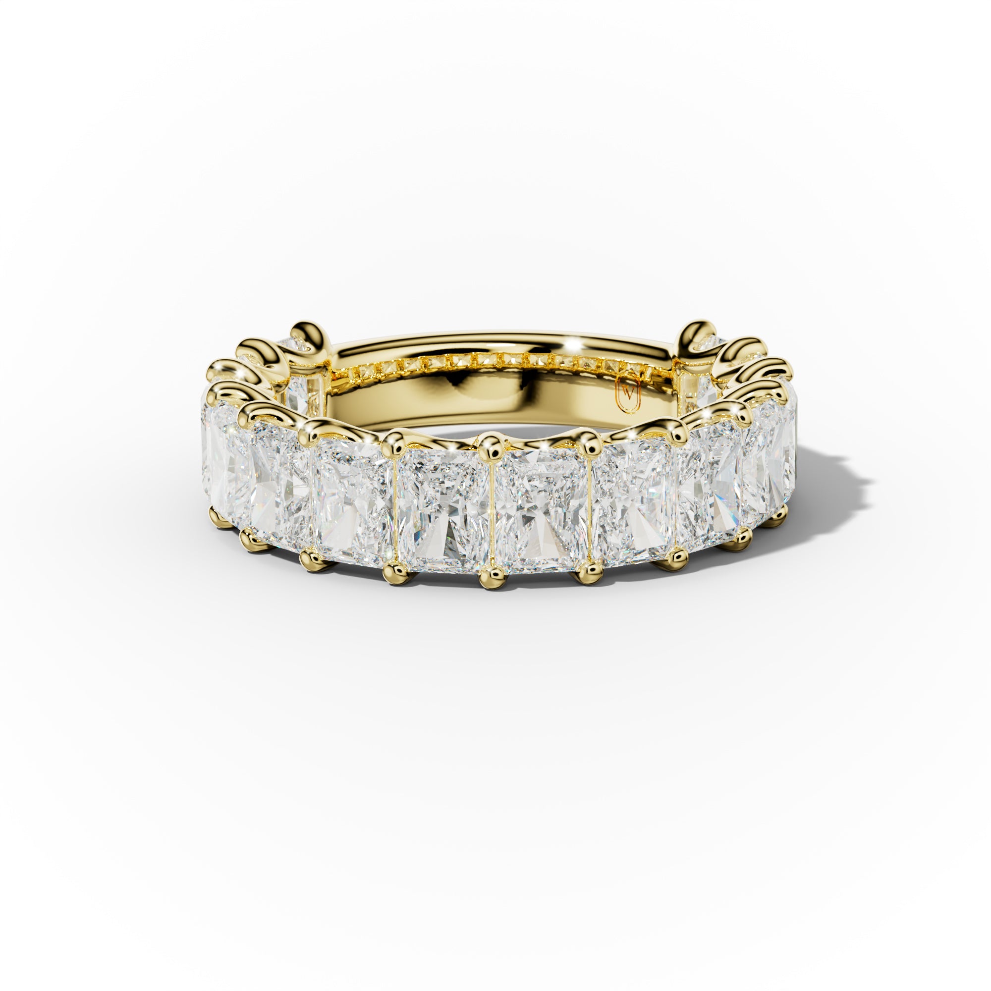 5.0 Carat Radiant Cut Diamond Anniversary Band