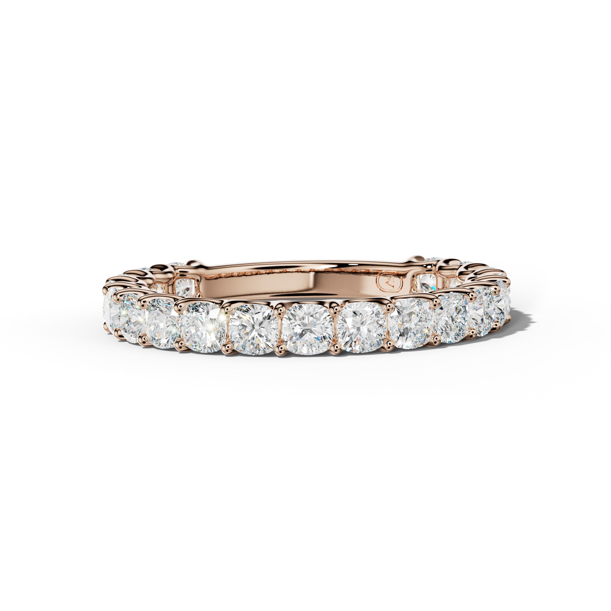 2.0 Carat Cushion Diamond 3/4 Anniversary Band U Prong