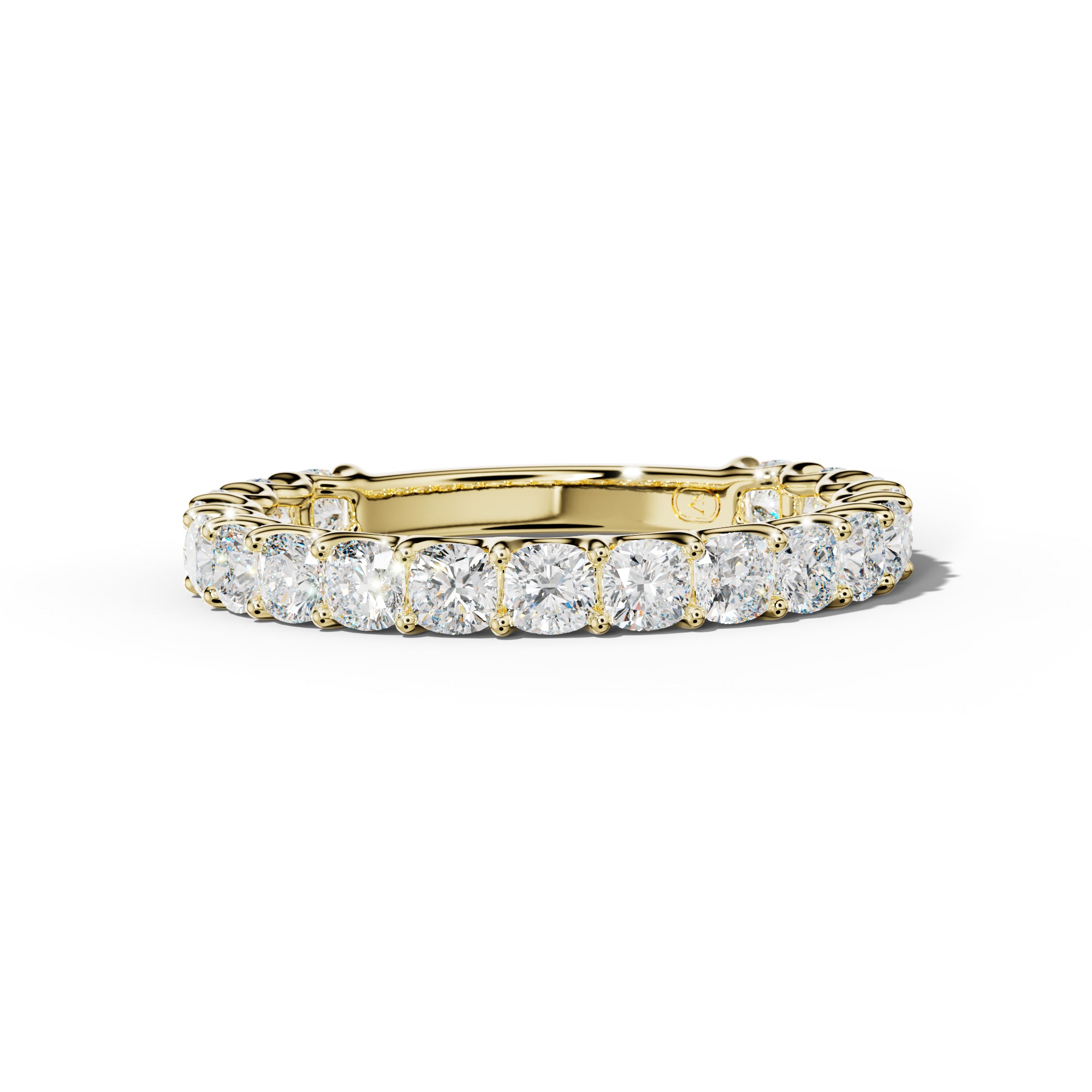 2.0 Carat Cushion Diamond 3/4 Anniversary Band U Prong