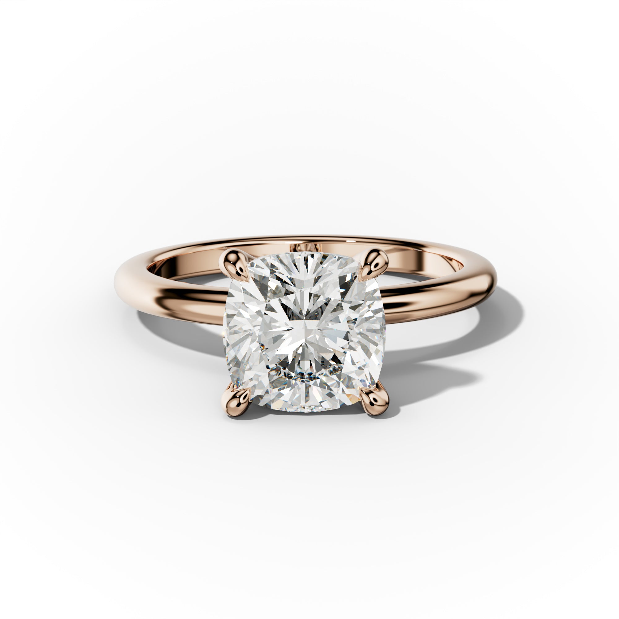 Lily Cushion Cut Engagement Ring