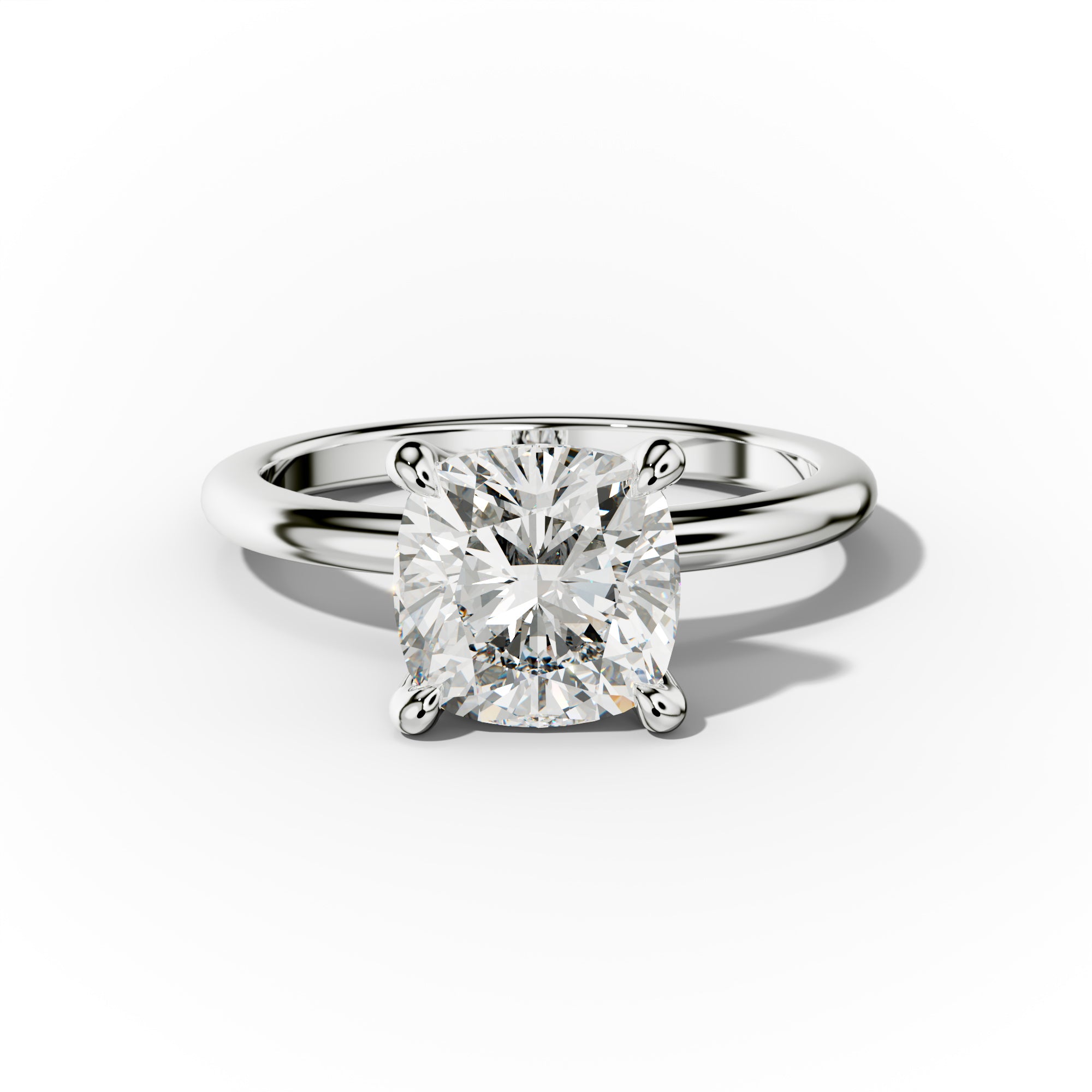 Lily Cushion Cut Engagement Ring