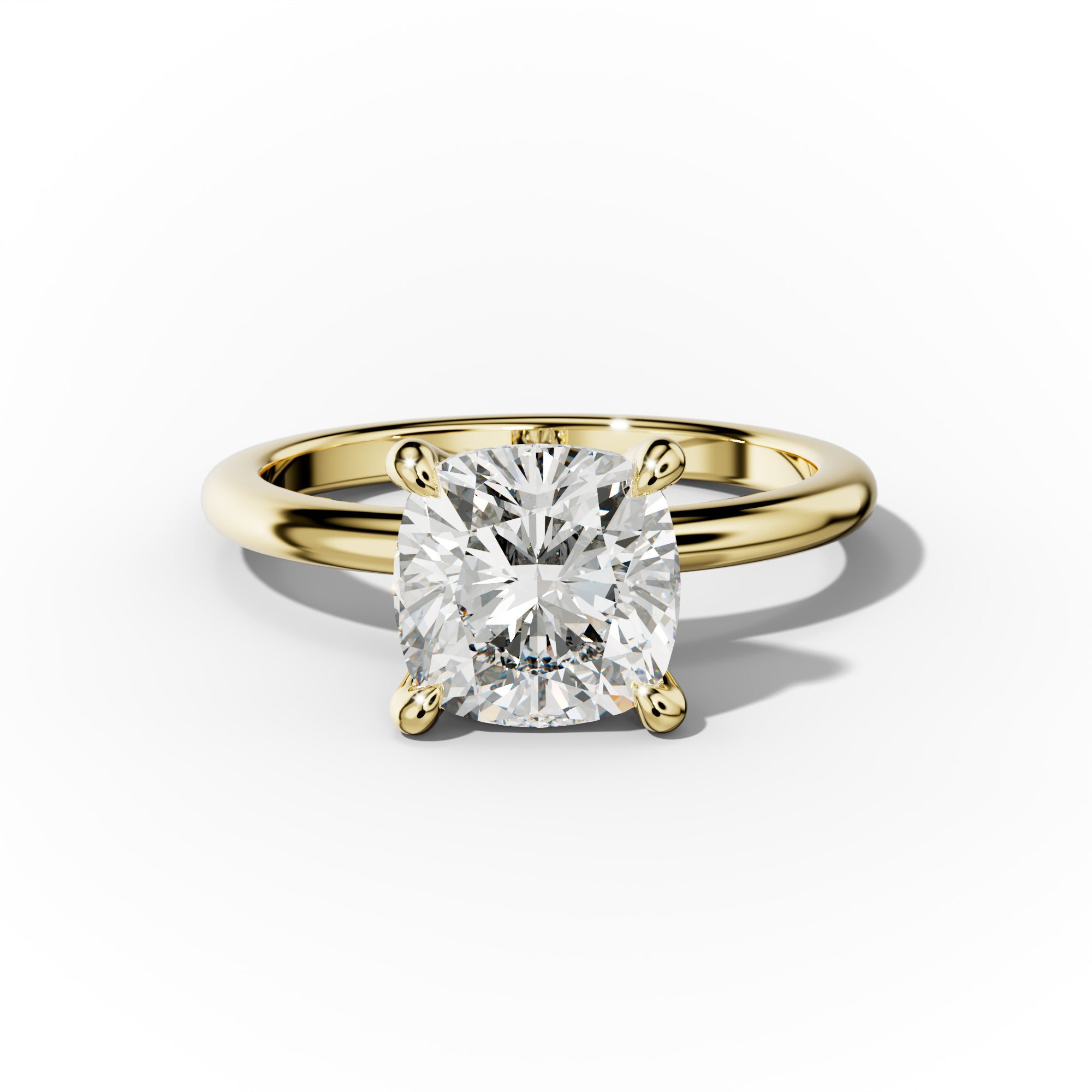 Lily Cushion Cut Engagement Ring