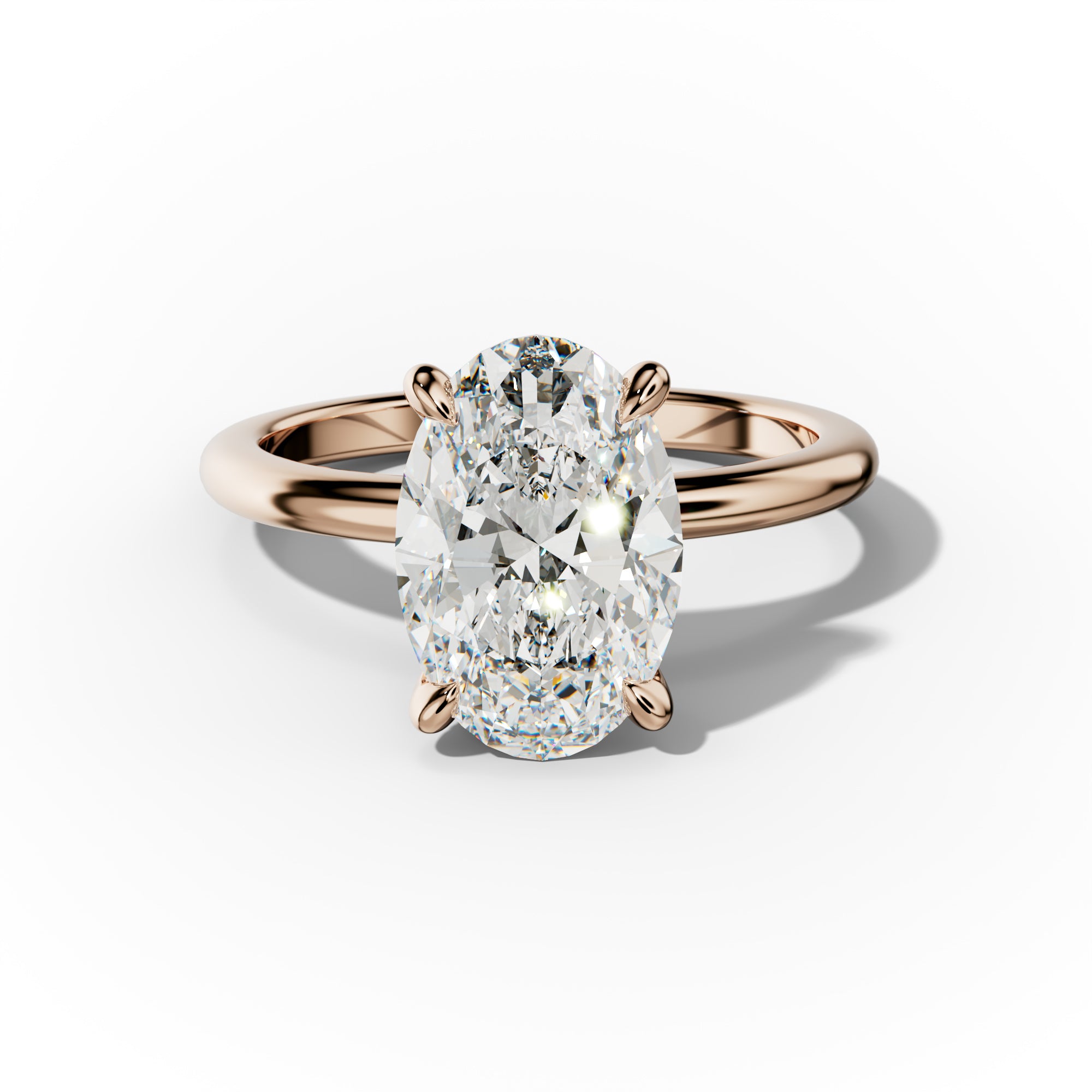 Lily Oval Cut Engagement Ring