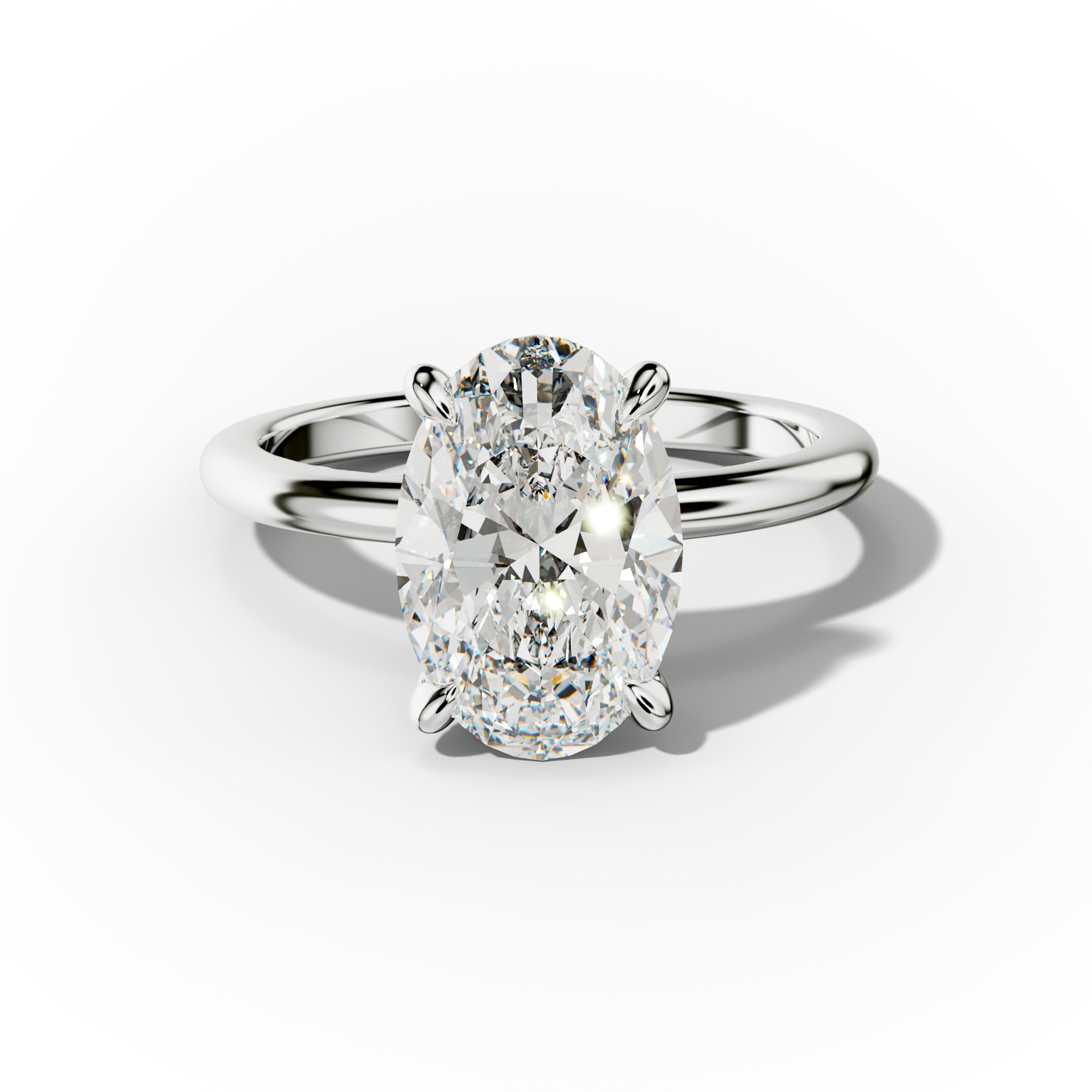 Lily Oval Cut Engagement Ring