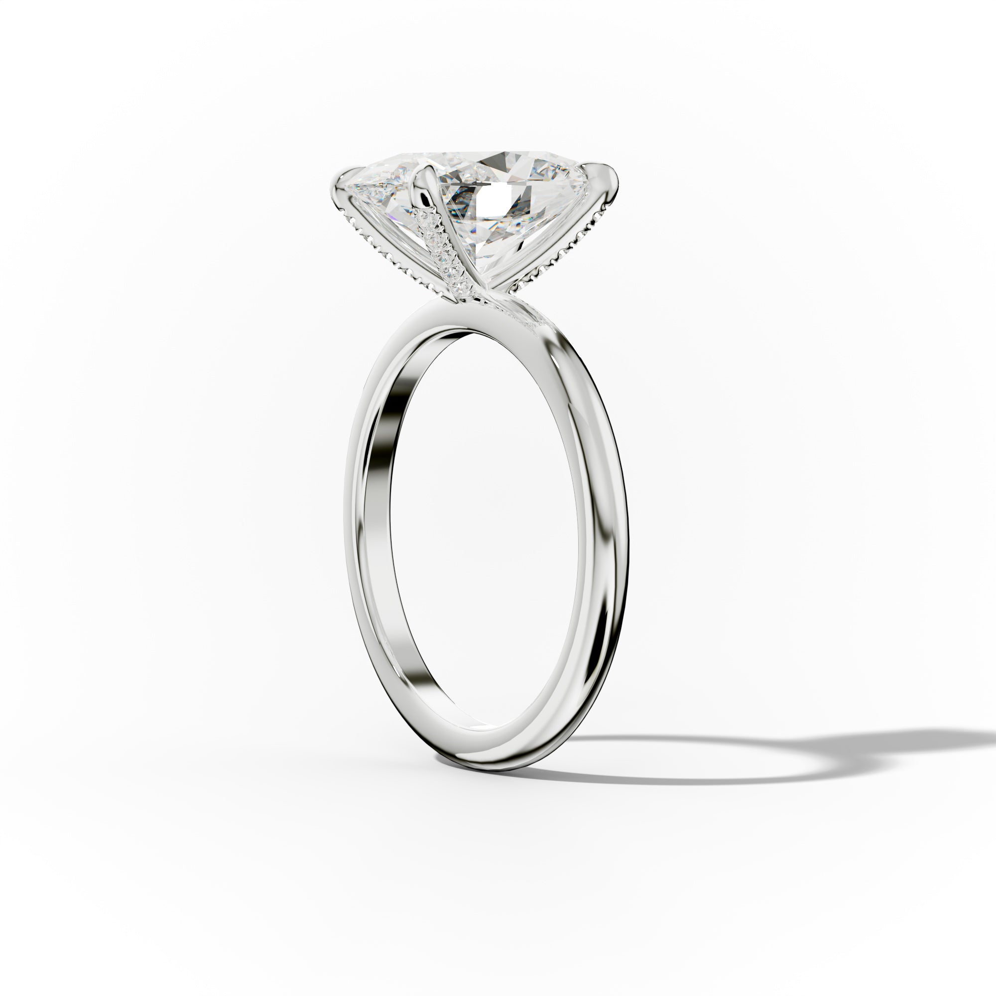 Lily Oval Cut Engagement Ring